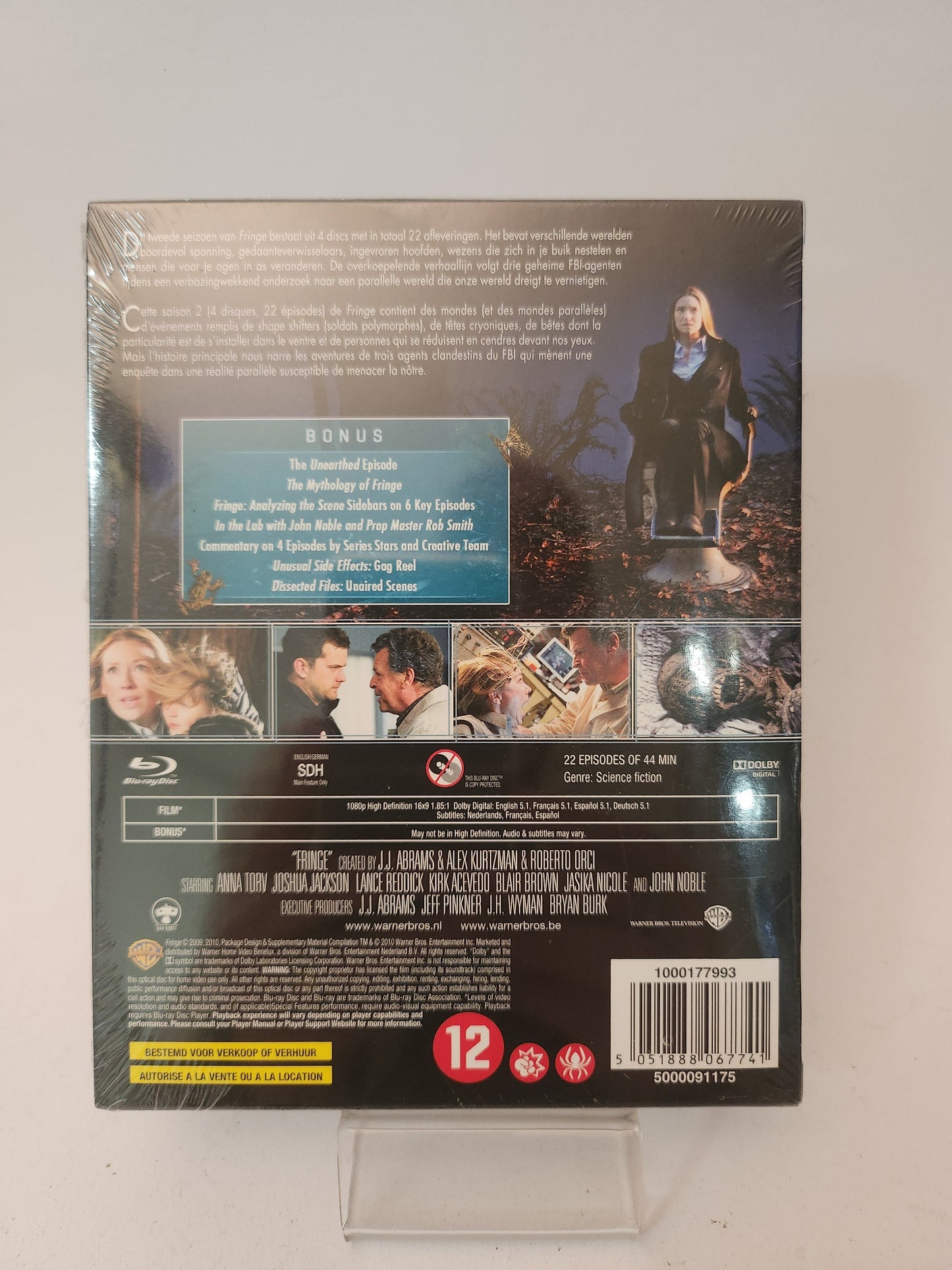 Fringe Seizoen 2 Blu-Ray J.J. Abrams Geseald - Blu-Ray