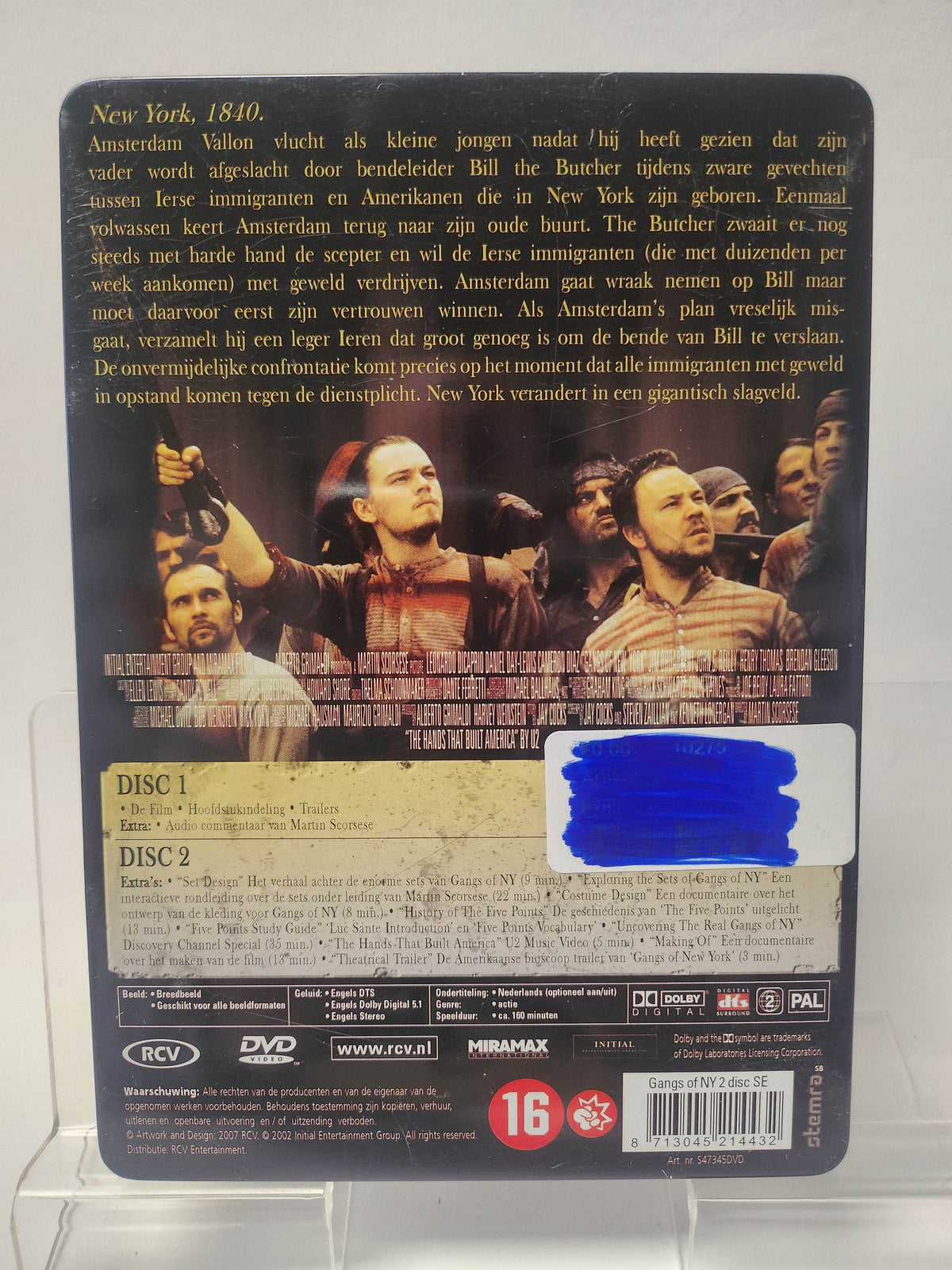 Gangs of New York Steelcase DVD - Feniks Gameshop
