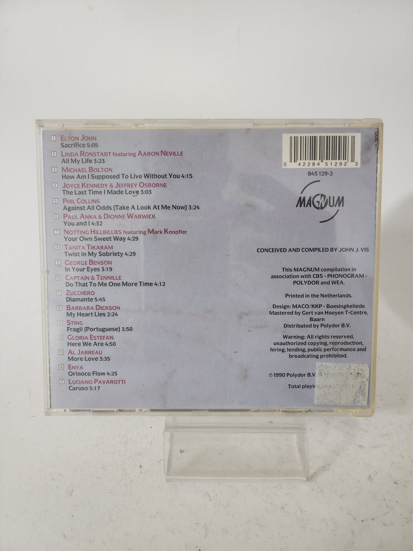Glory of Love: a 1990 Super Popgala CD - Cd