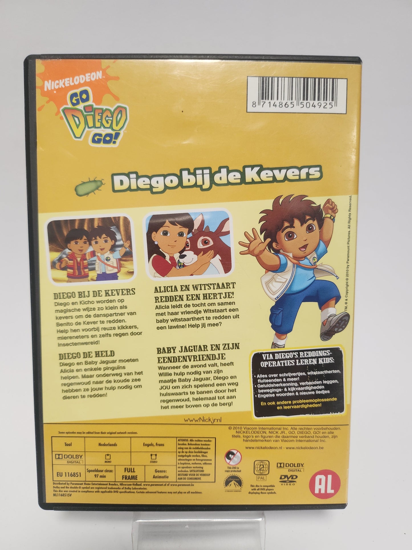 Go Diego Go: Diego bij de Kevers DVD Kids - Dvd kids
