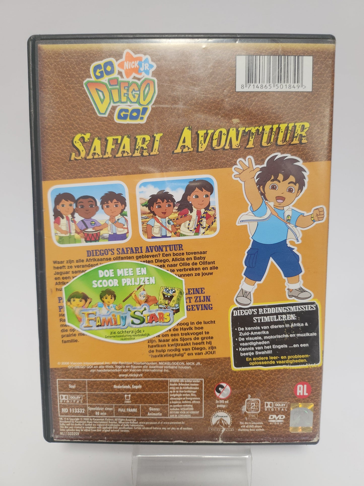 Go Diego Go: Safari Avontuur DVD Kids - Dvd kids