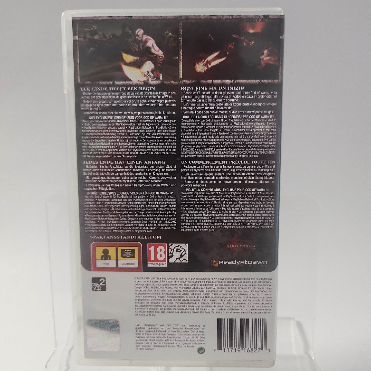 God of War Ghost of Sparta Playstation Portable - Feniks Gameshop
