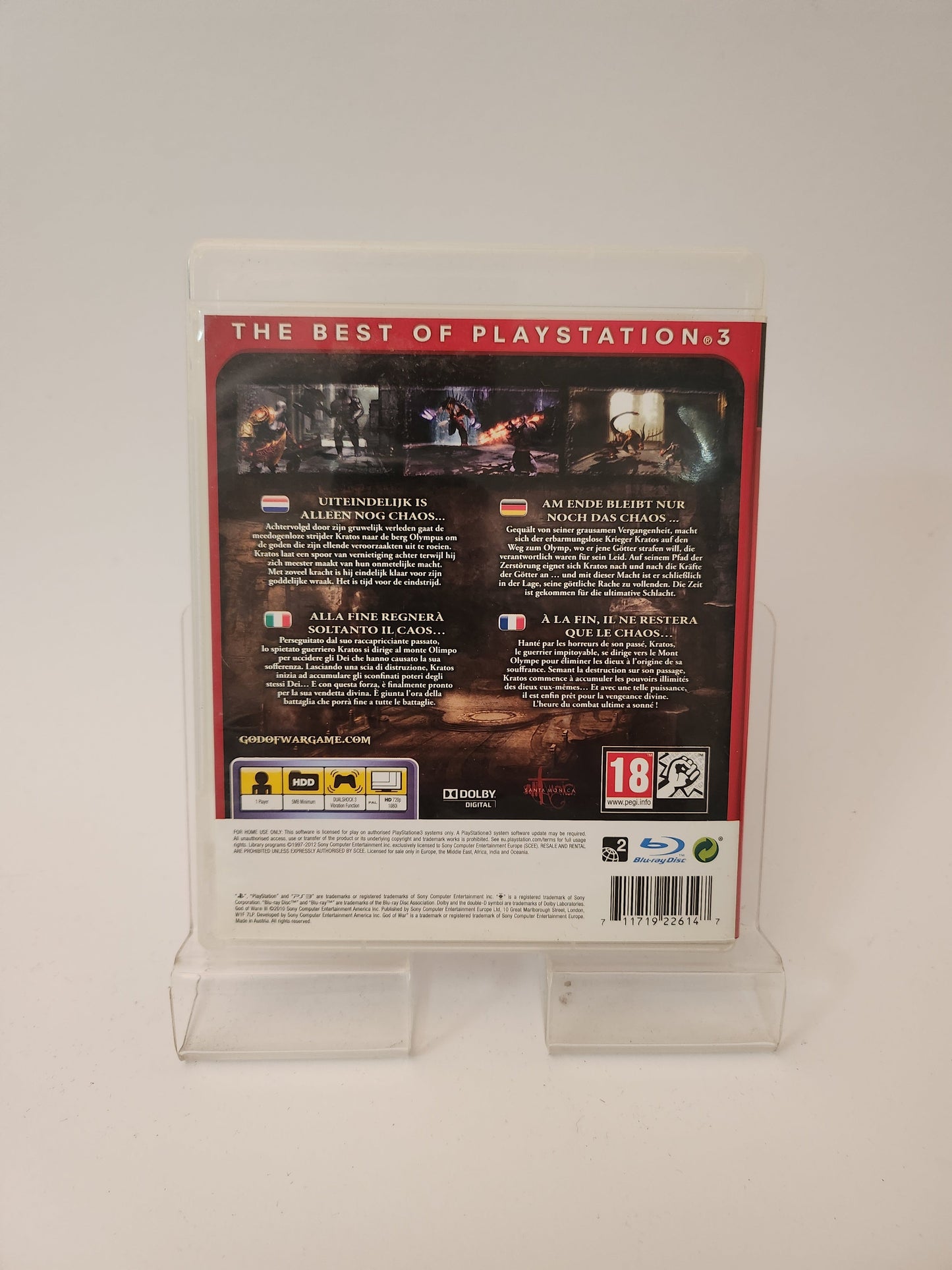 God of War III Essentials Edition Playstation 3 - playstation 3 Games