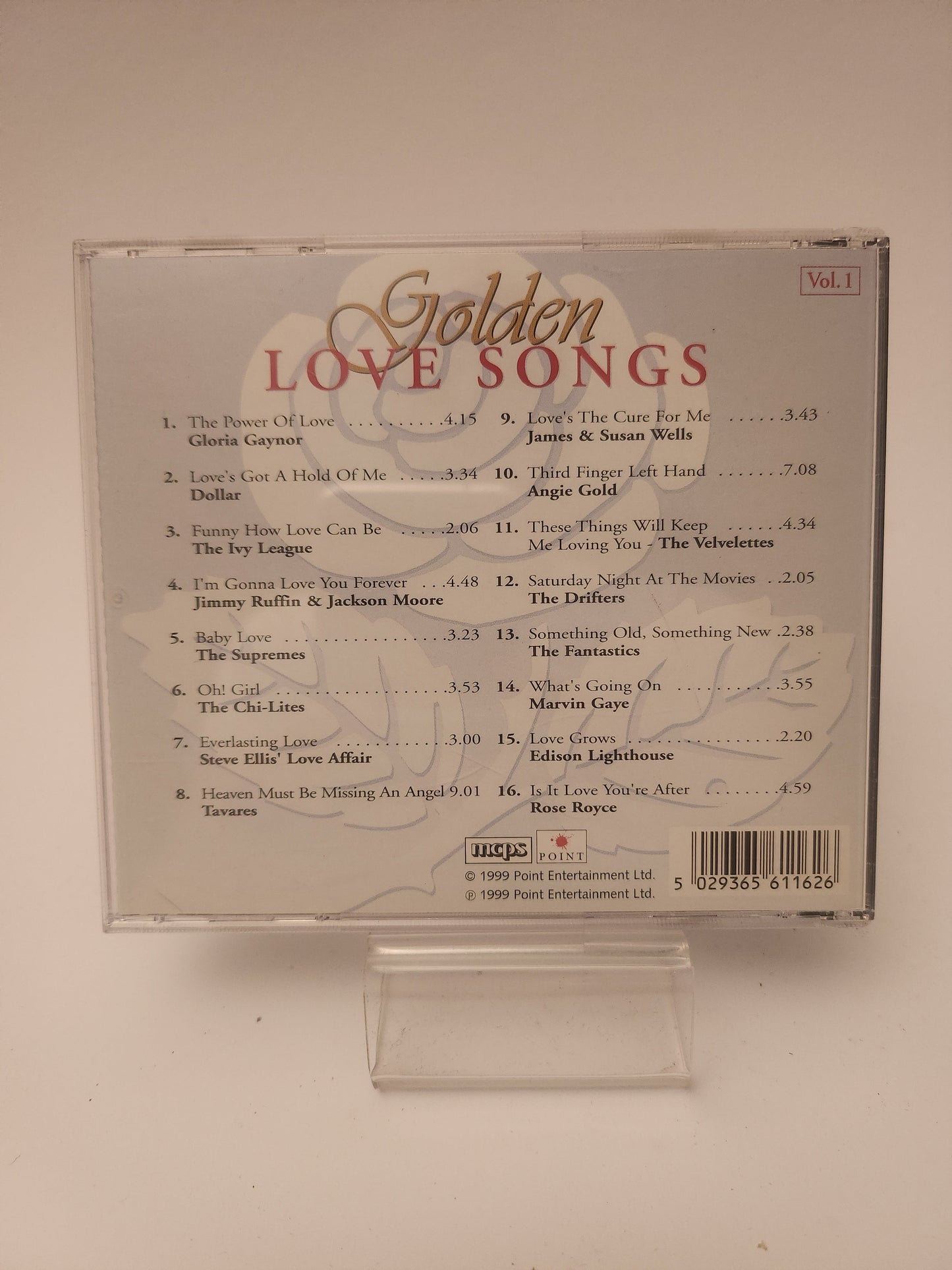 Golden Love Songs Volume 1 CD - Cd