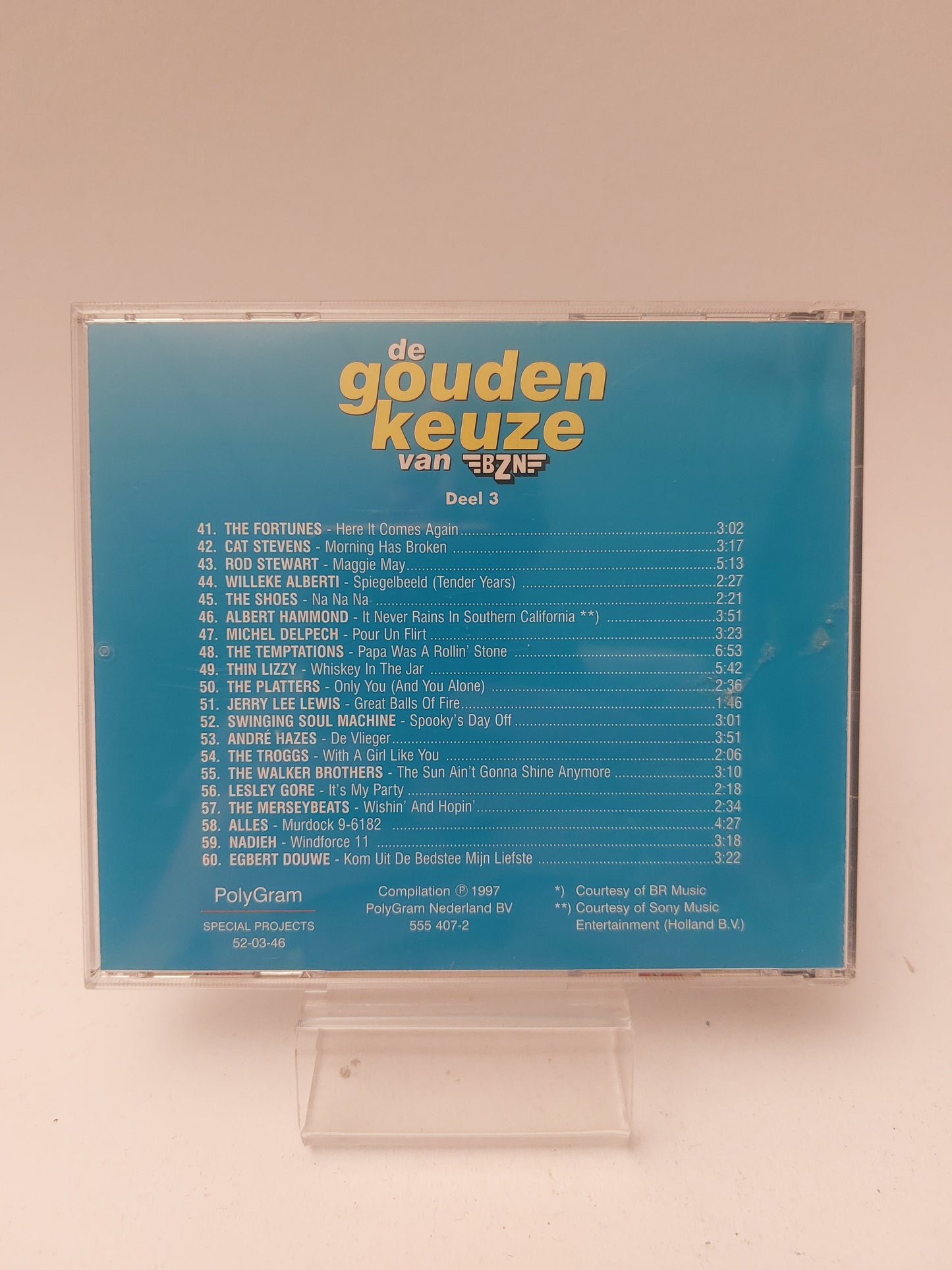 Gouden Keuze van BZN Deel 3 CD - Cd