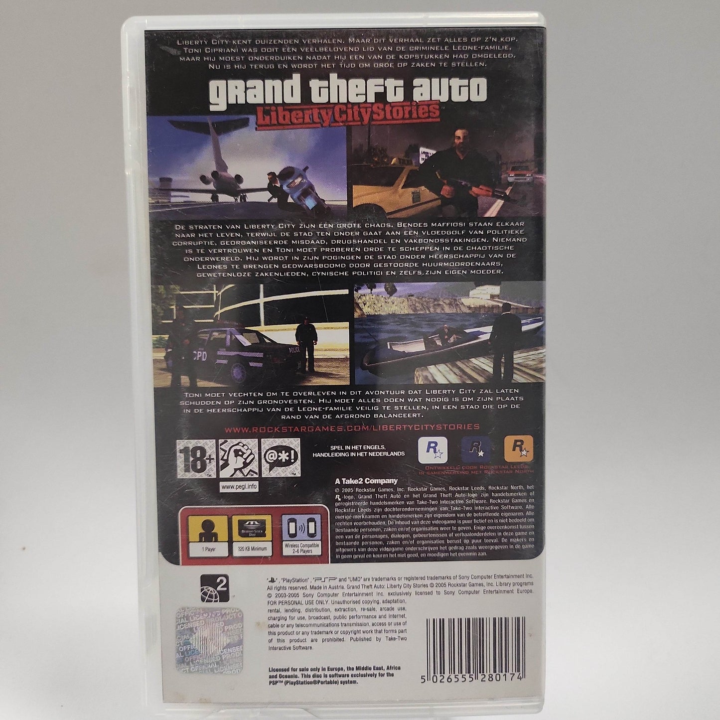 Grand Theft Auto Liberty City Stories Playstation Portable - Feniks Gameshop