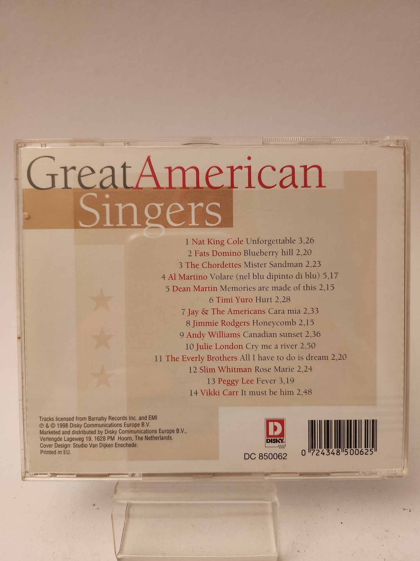 Great American Singers CD - Cd