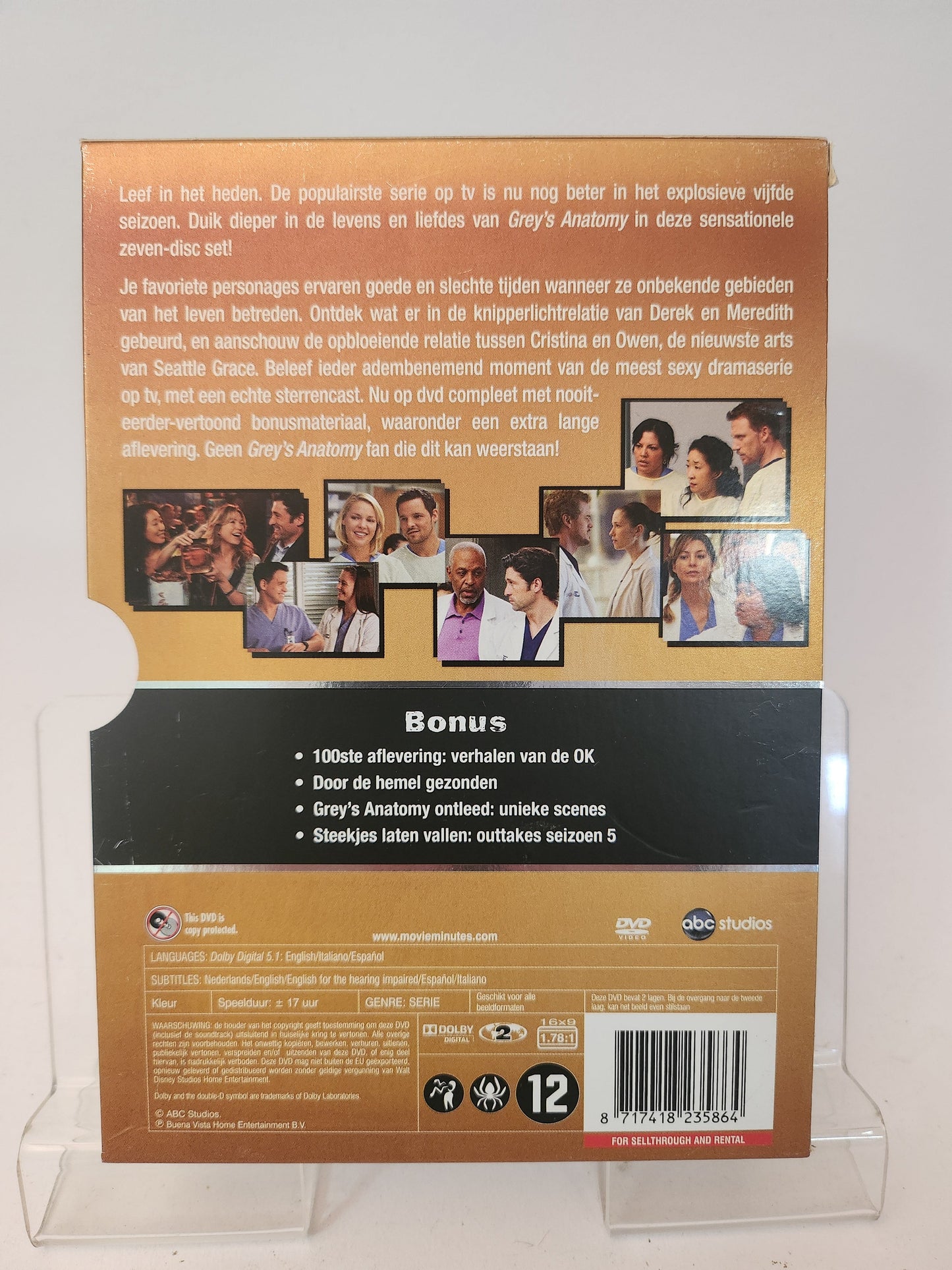 Grey’s Anatomy het Complete Seizoen 5 Box DVD - Dvd Volwassenen