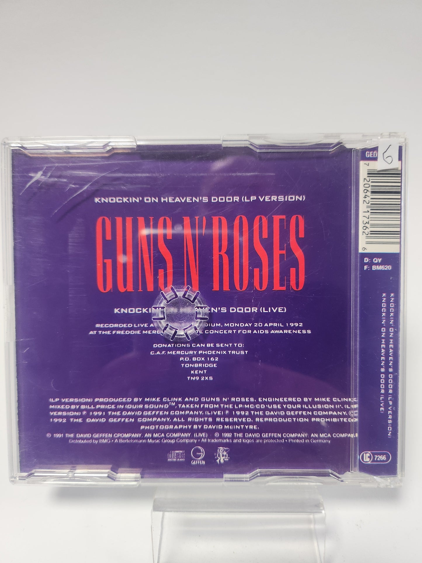 Guns n’ Roses: Knockin on Heaven’s Door CD Single - Cd