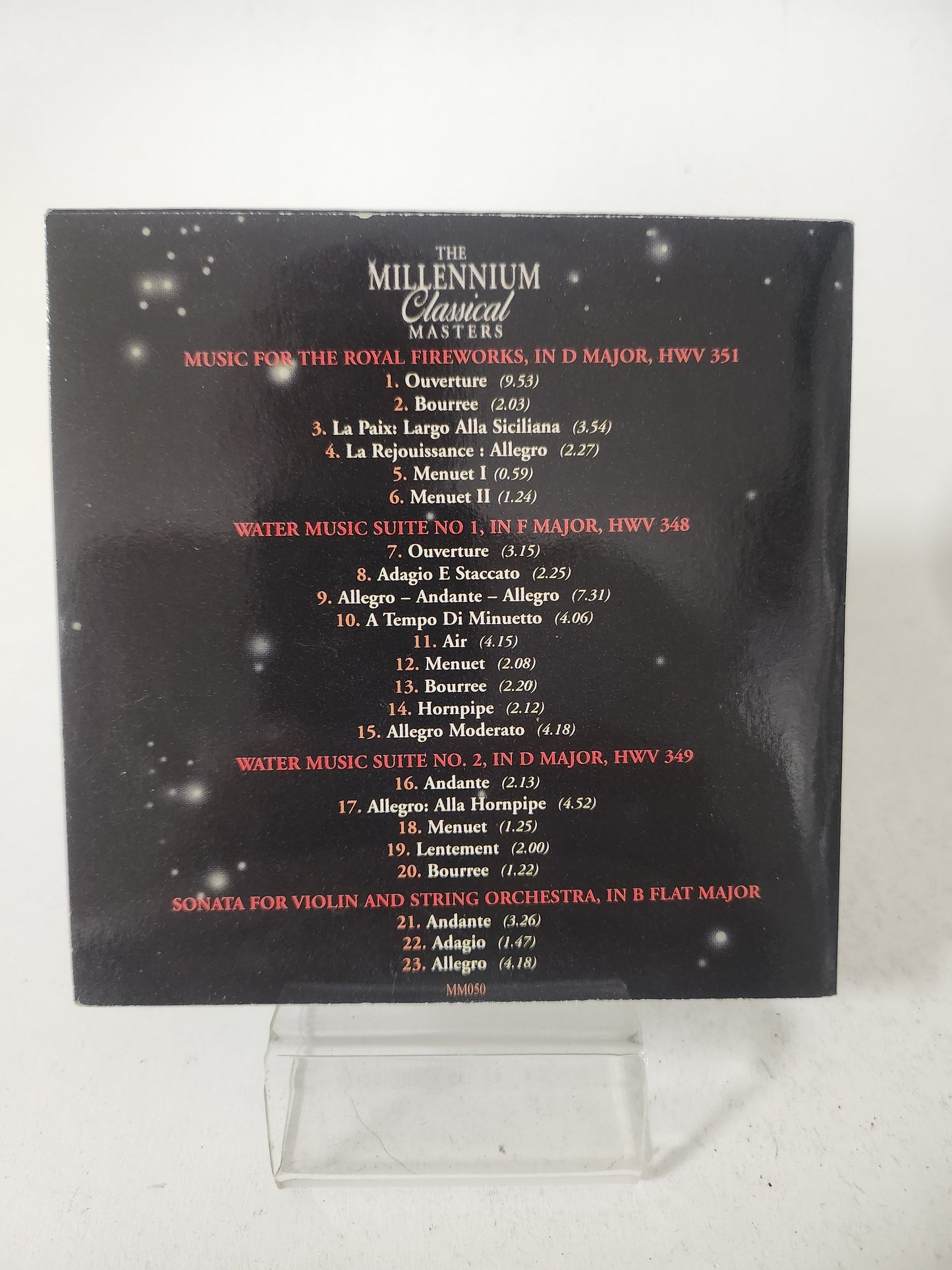 Handel: the Water Music Suites CD - CD Single