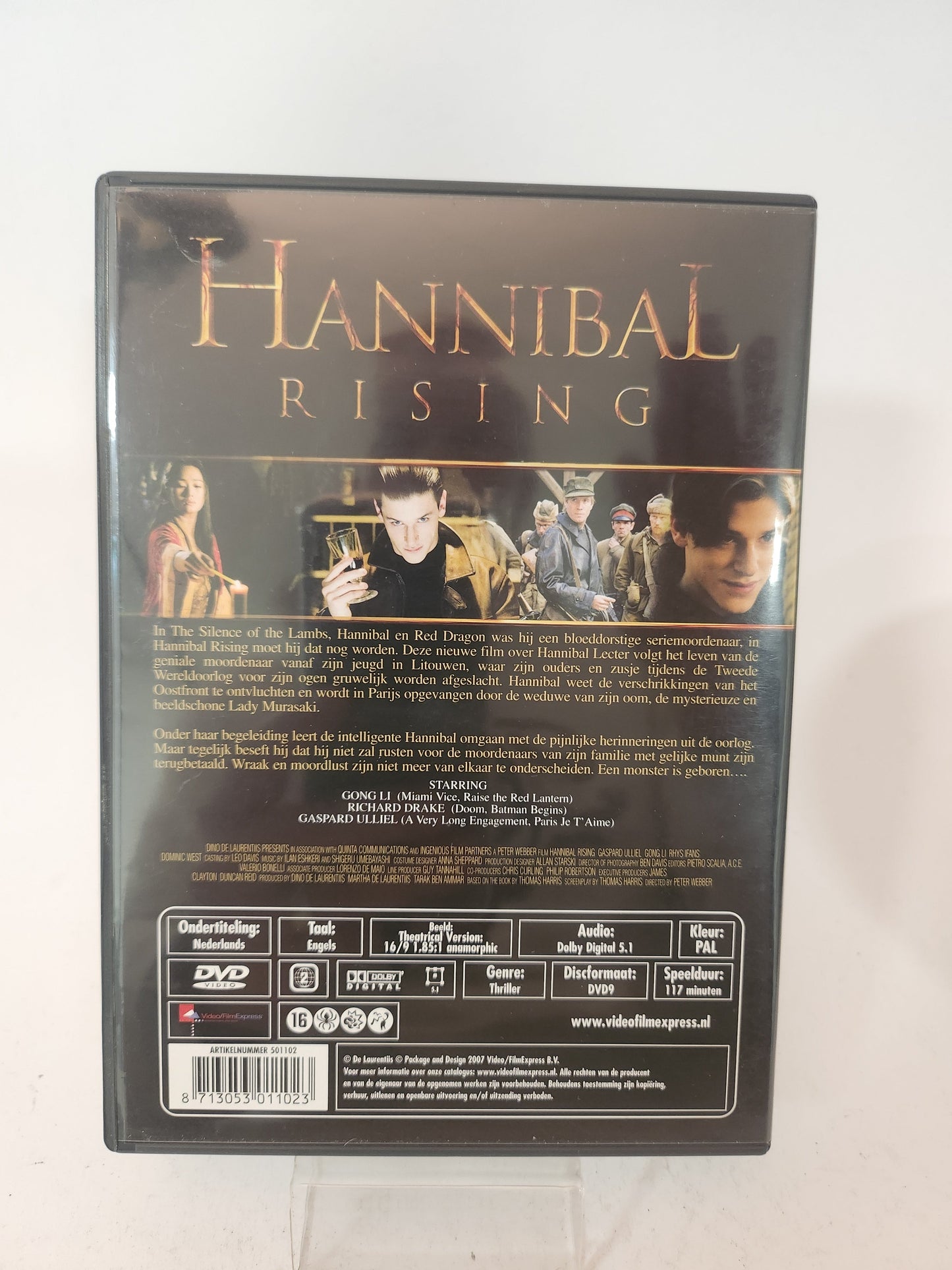 Hannibal Rising DVD - Dvd Volwassenen