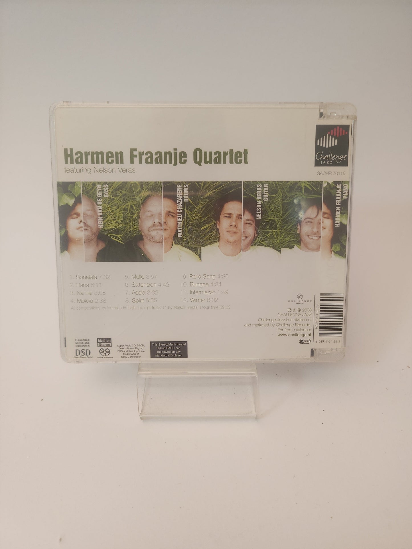 Harmen Fraanje Quartet: Sonatala CD - Cd