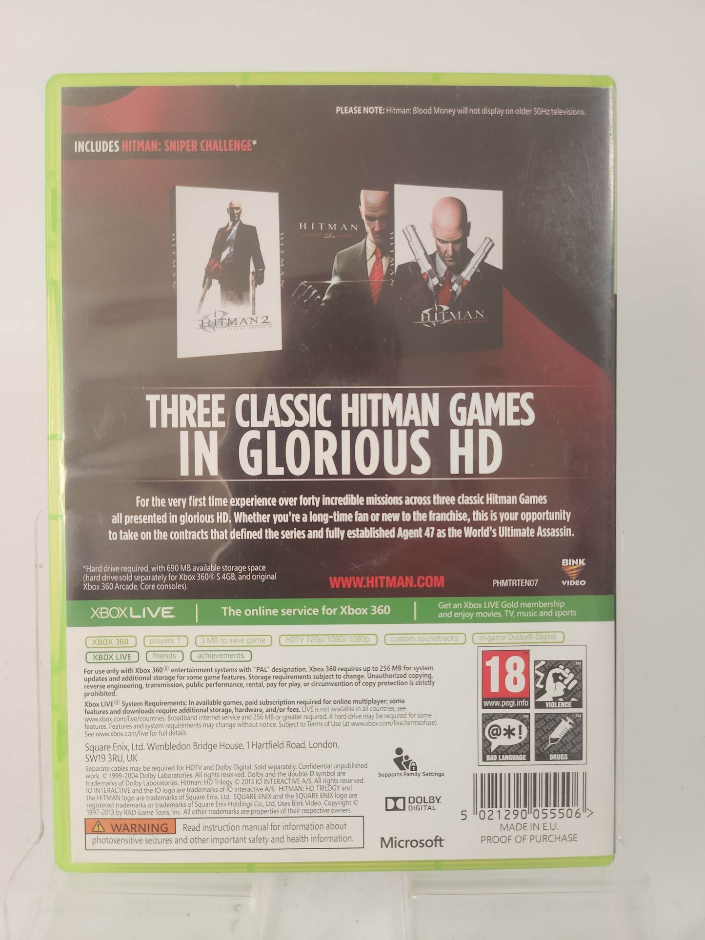 Hitman HD Trilogy Xbox 360 - Feniks Gameshop
