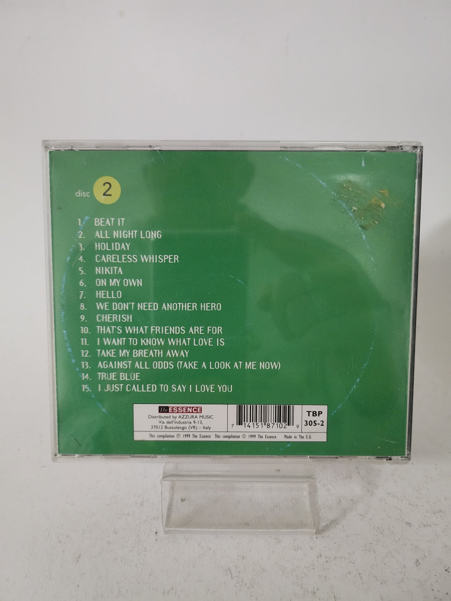Hits of the 80’s: Performed by the Tesca All Stars CD - Cd