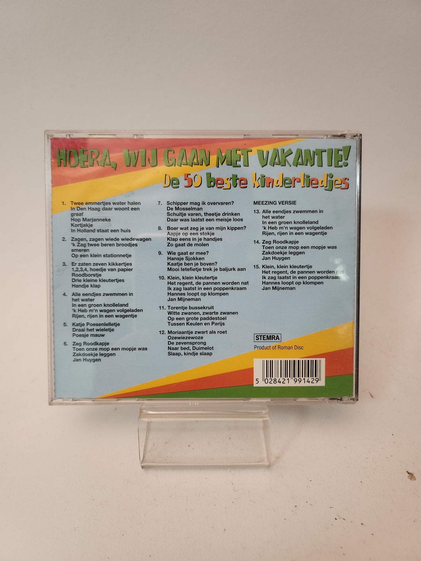 Hoera Wij Gaan met Vakantie: de 50 Beste Kinderliedjes CD - Cd