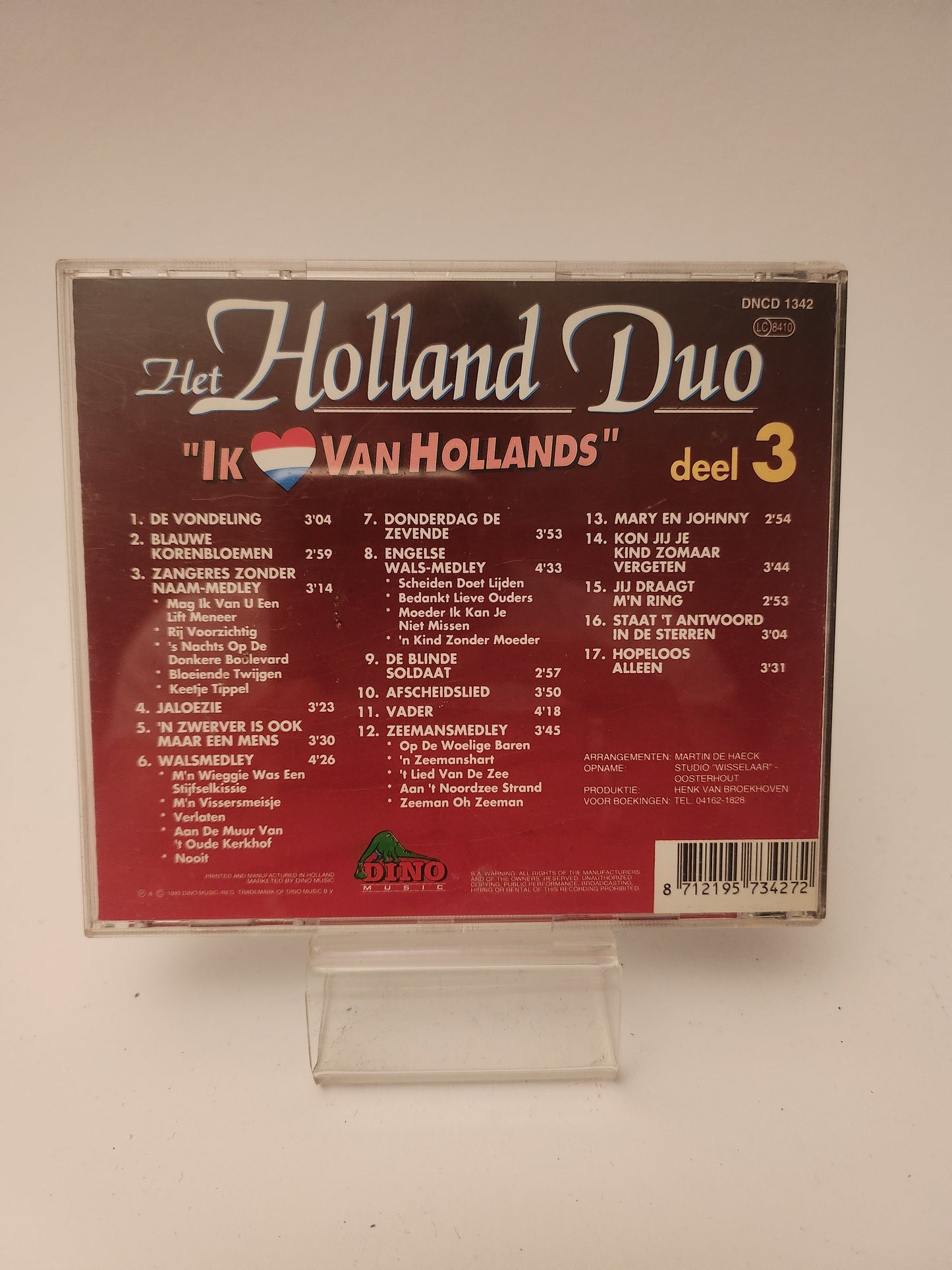 Hollands Duo: Ik Hou van Hollands Deel 3 CD - Cd