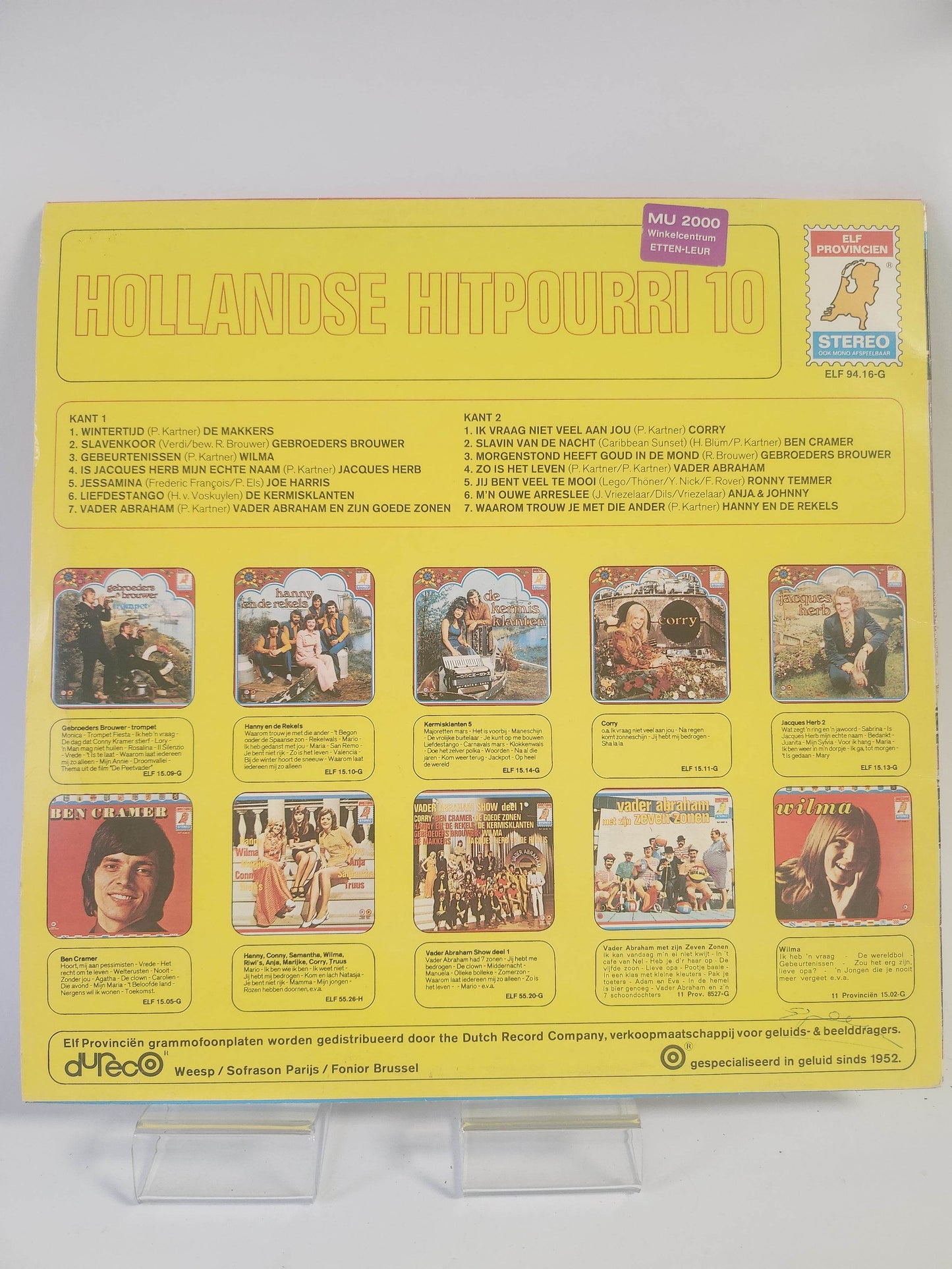 Hollandse Hitpourri 10 LP Vinyl - Feniks Gameshop