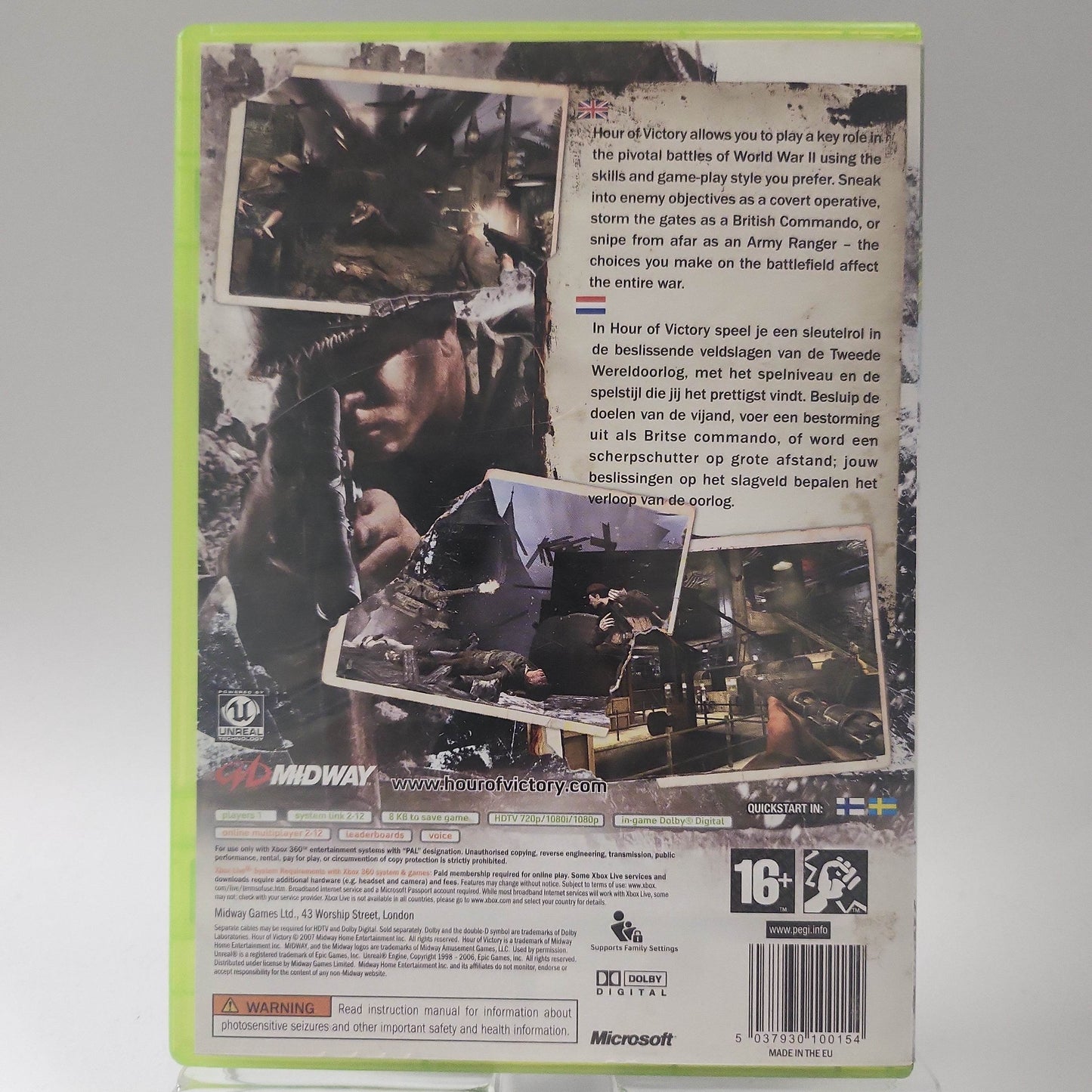 Hour of Victory Xbox 360 - Feniks Gameshop