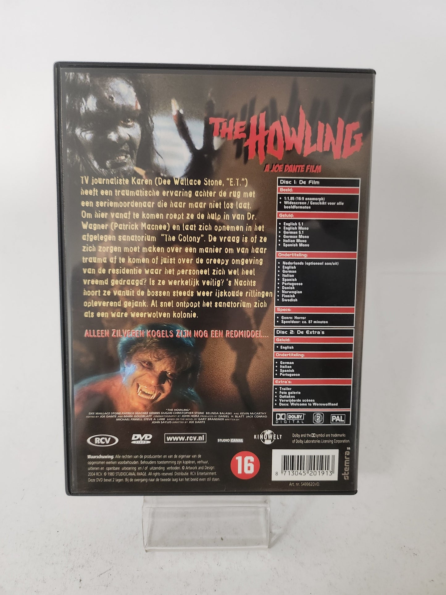 Howling 2 Disc Special Edition Dvd - Dvd Volwassenen