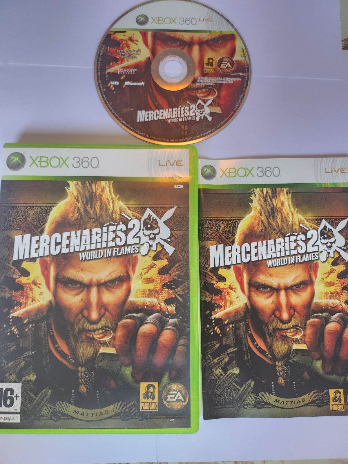 Mercenaries 2 World in Flames Xbox 360 - Feniks Gameshop