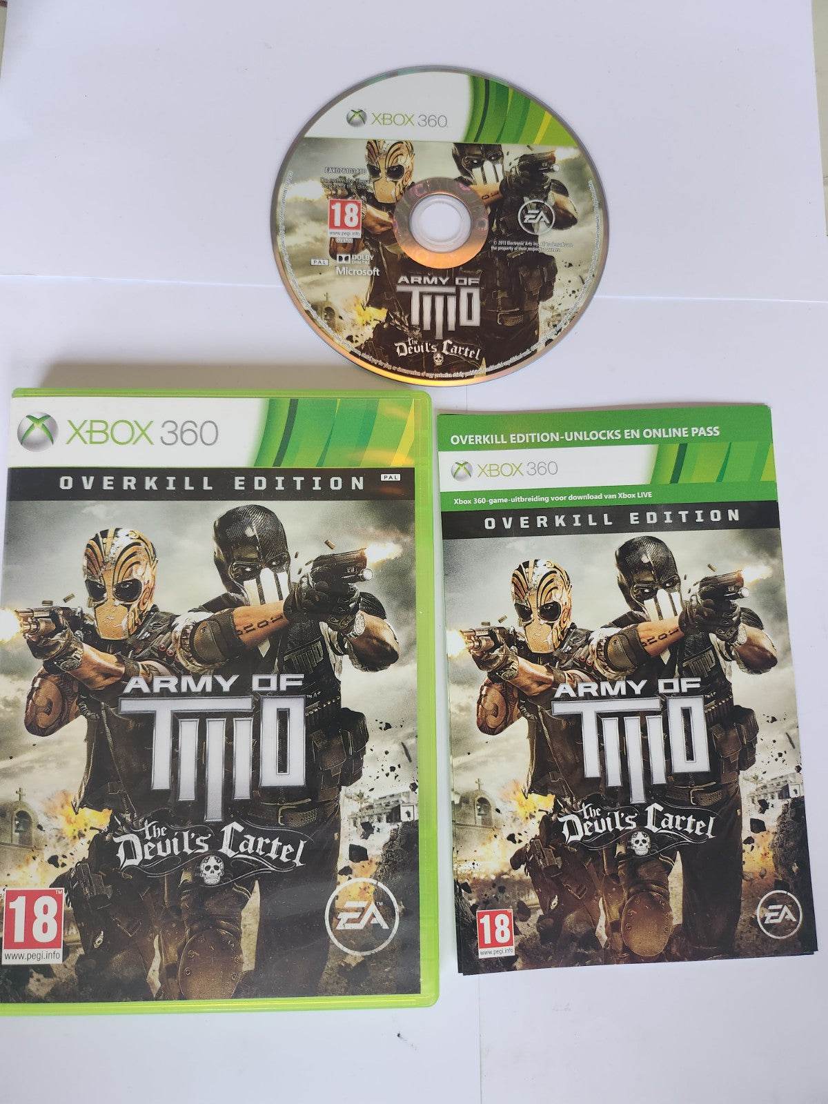 Army of Two the Devil's Cartel Overkill Edition Xbox 360 - Feniks Gameshop
