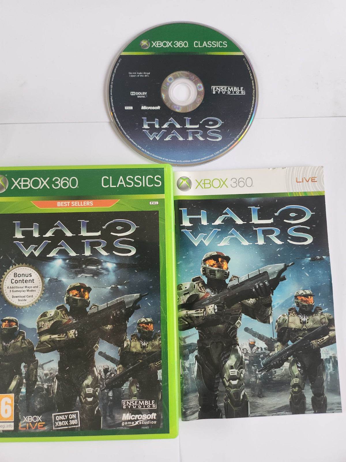Halo Wars Best Sellers Classics Xbox 360 - Feniks Gameshop