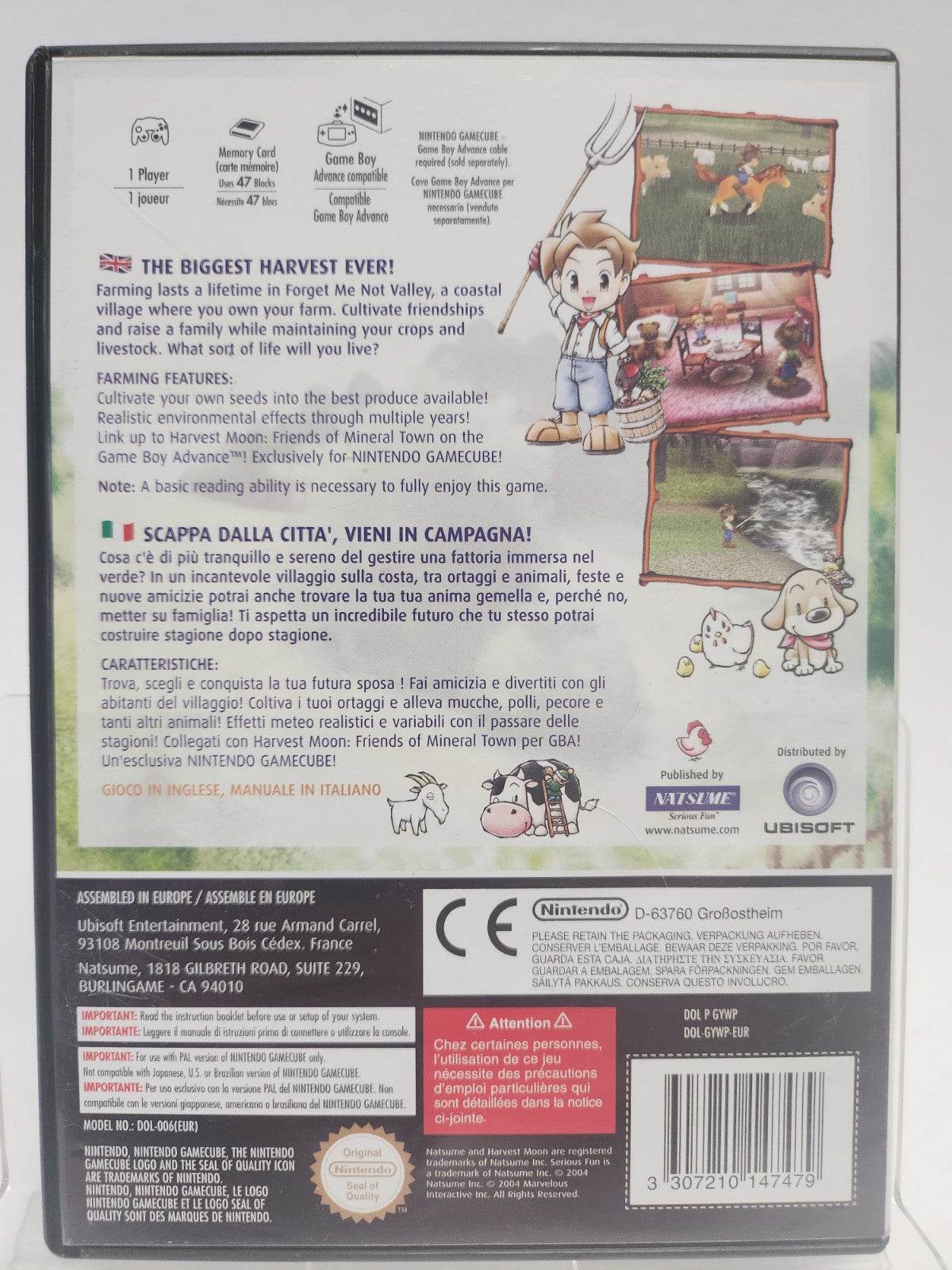 Harvest Moon a Wonderful Life Nintendo Gamecube - Feniks Gameshop