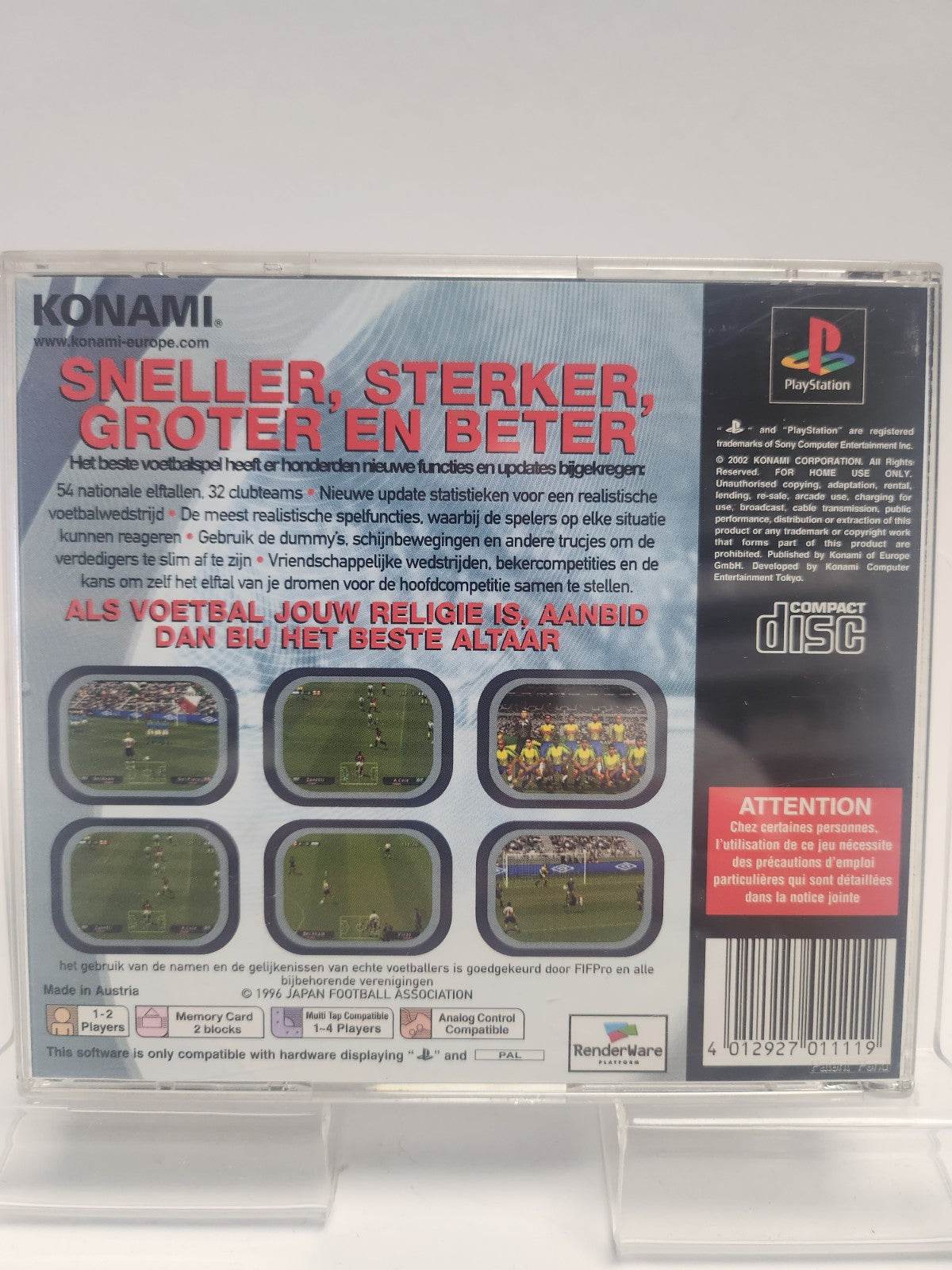 Pro Evolution Soccer 2 Playstation 1 - Feniks Gameshop