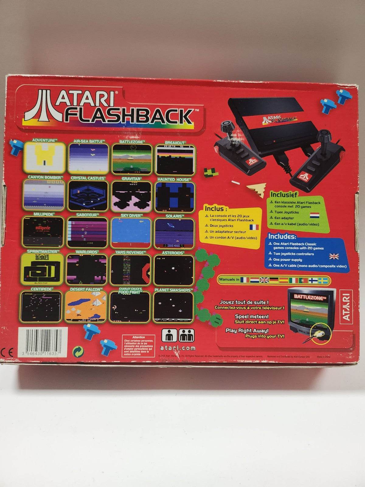 Atari Flashback Compleet Boxed - Feniks Gameshop