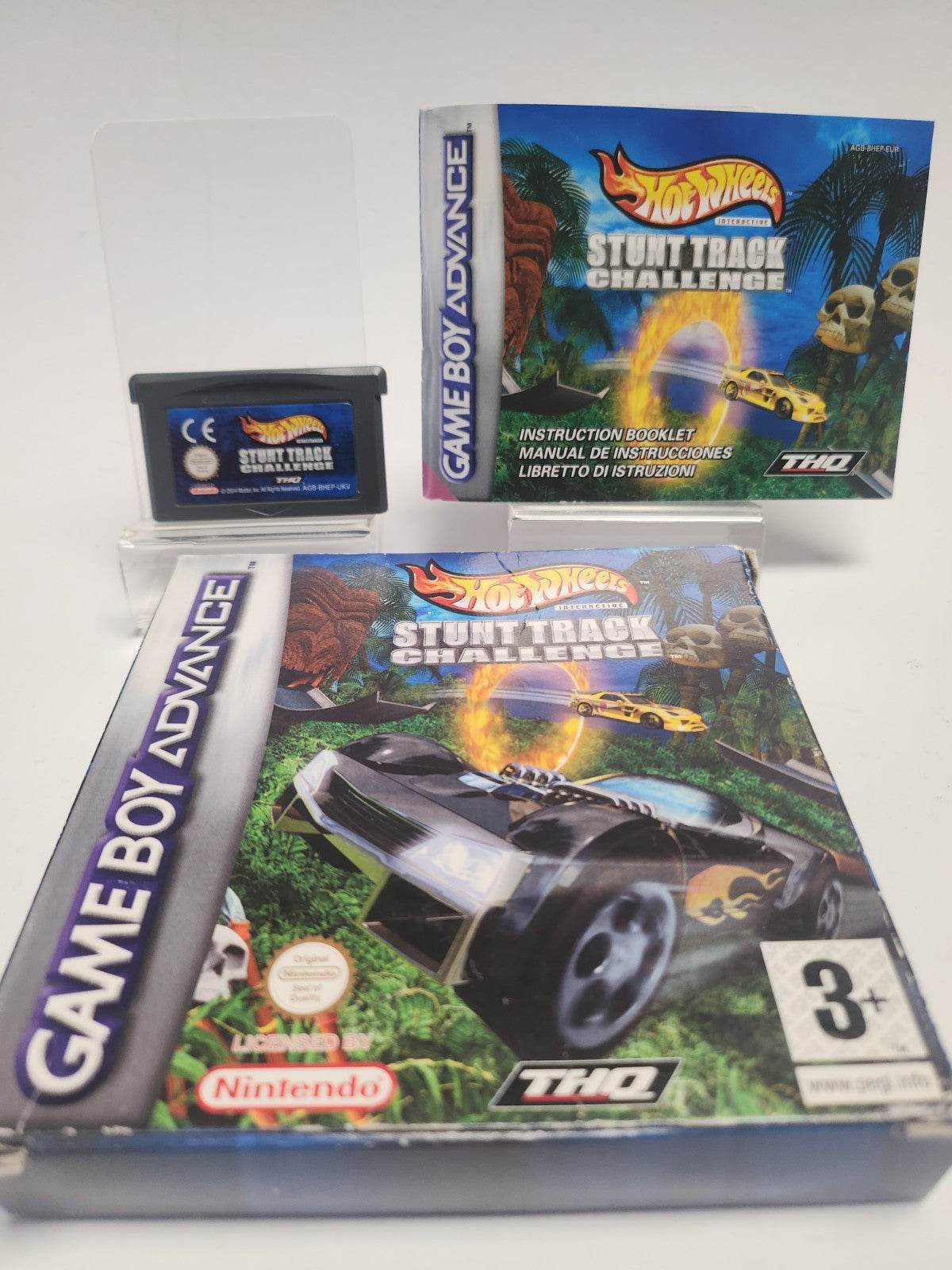 Hot Wheels Stunt Track Challenge Boxed GBA - Feniks Gameshop