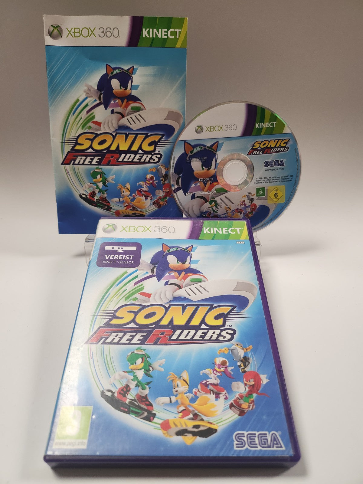 Sonic Free Riders (Kinect) Xbox 360 – Feniks Gameshop