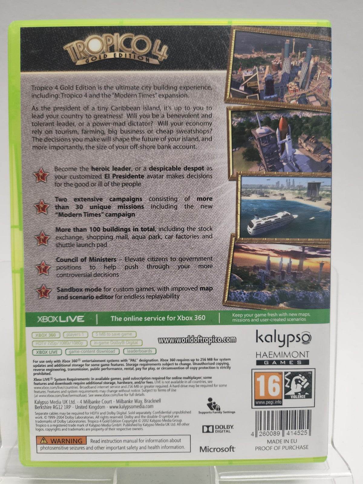 Tropico 4 Gold Edition Xbox 360 - Feniks Gameshop