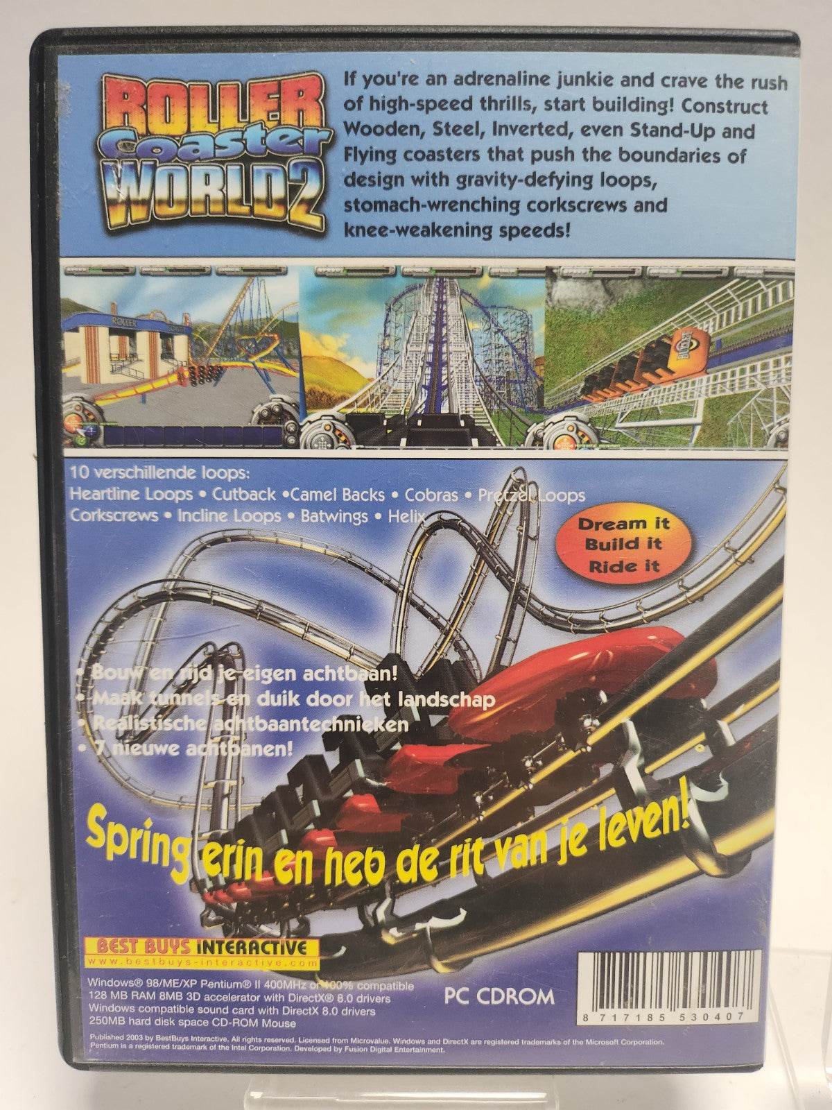 Roller Coaster World 2 (No Book) PC - Feniks Gameshop