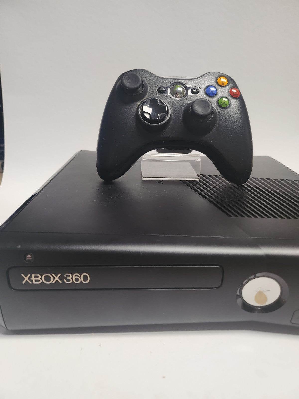 Zwarte Xbox 360 4gb in doos + controller + alle kabels - Feniks Gameshop