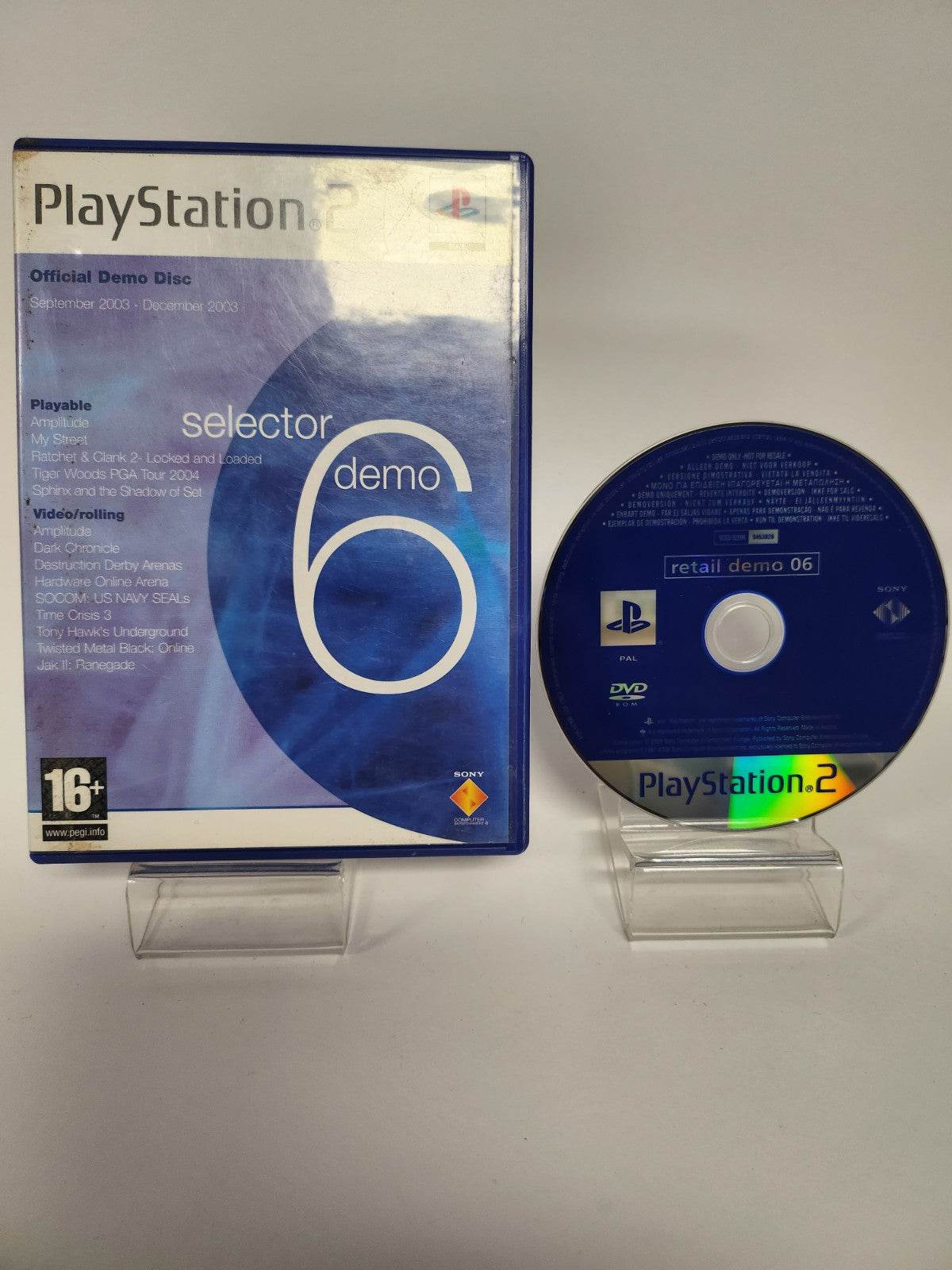 Official Demo Disc Retail Edition 6 Playstation 2 - Feniks Gameshop