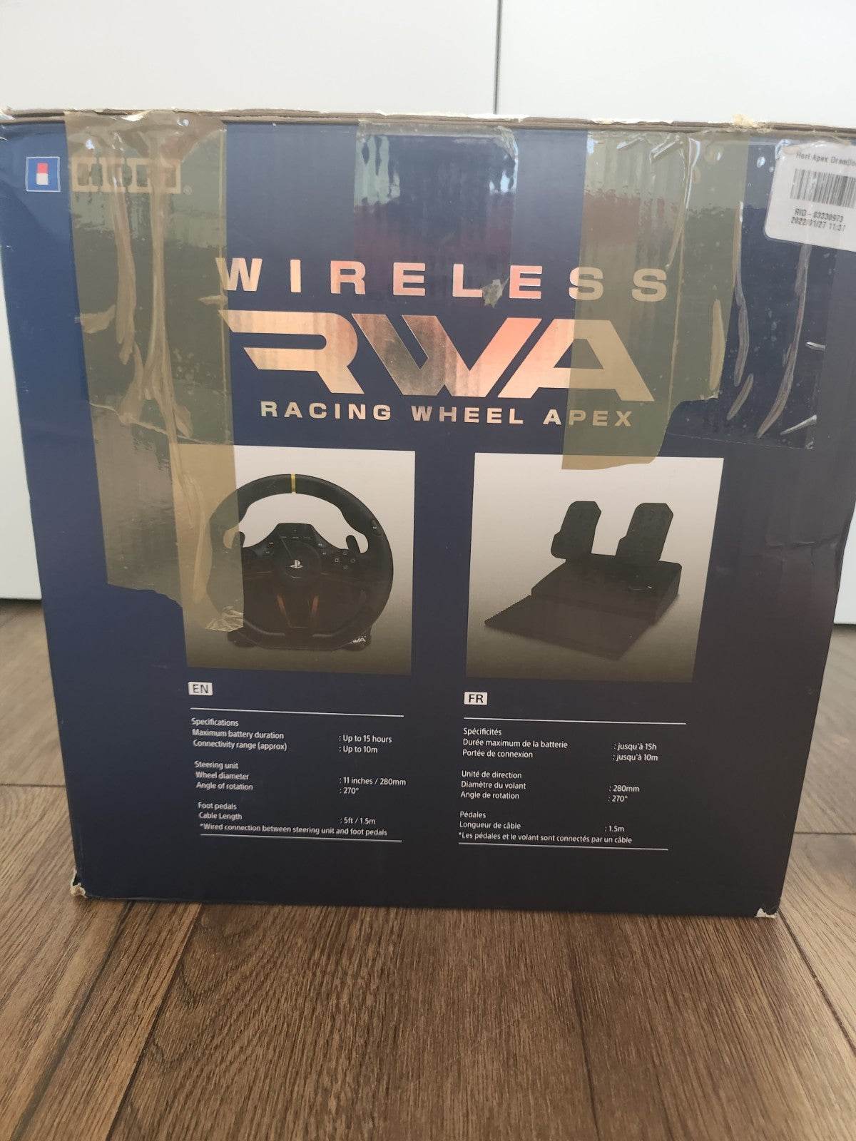 Hori Wireless Racing Wheel Apex in doos Playstation 4 - Feniks Gameshop