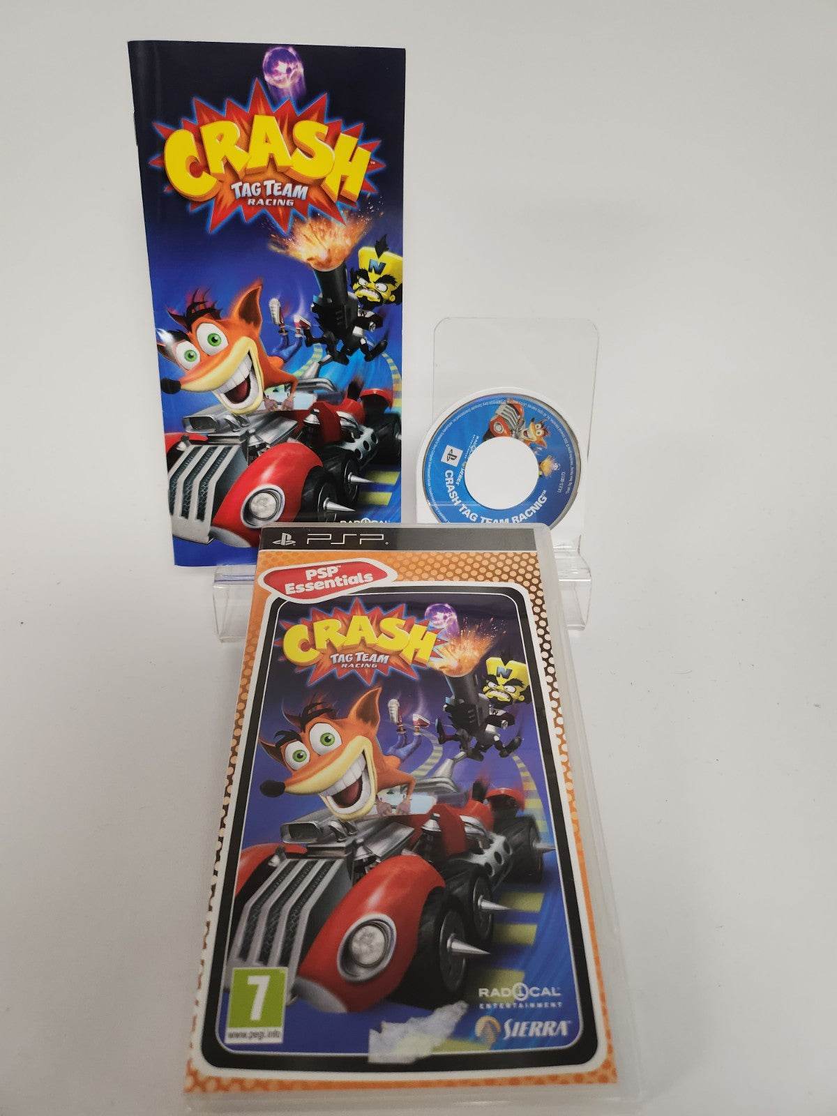 Crash Tag Team Racing Essentials Playstation Portable - Feniks Gameshop