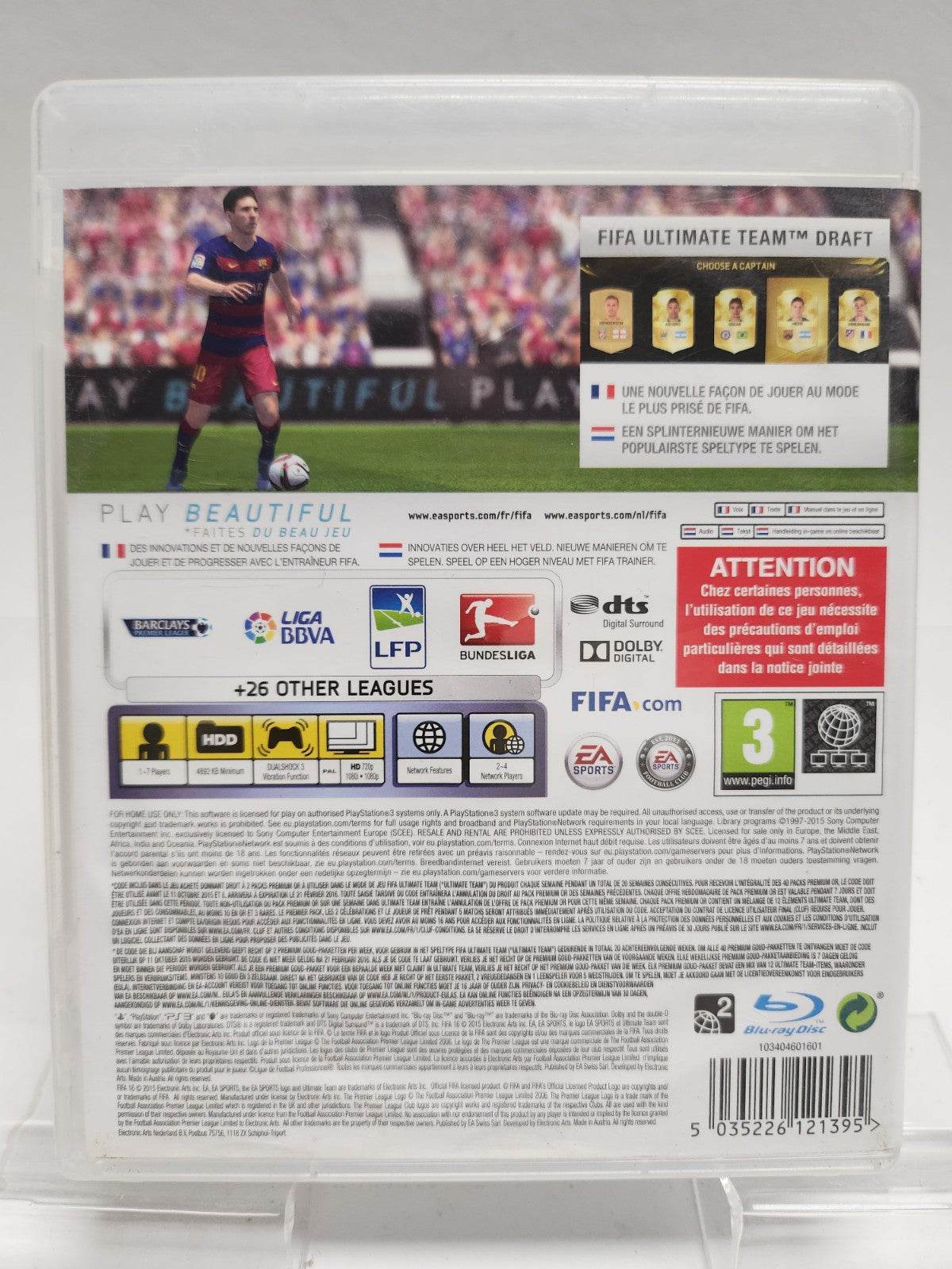 FIFA 16 Deluxe Edition (No Book) Playstation 3 - Feniks Gameshop