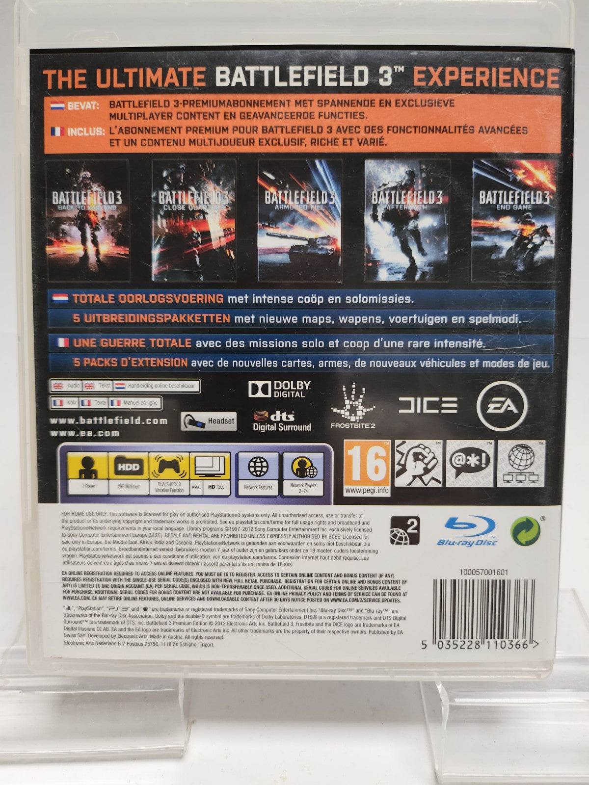 Battlefield 3 Premium Edtion (No Book) Playstation 3 - Feniks Gameshop