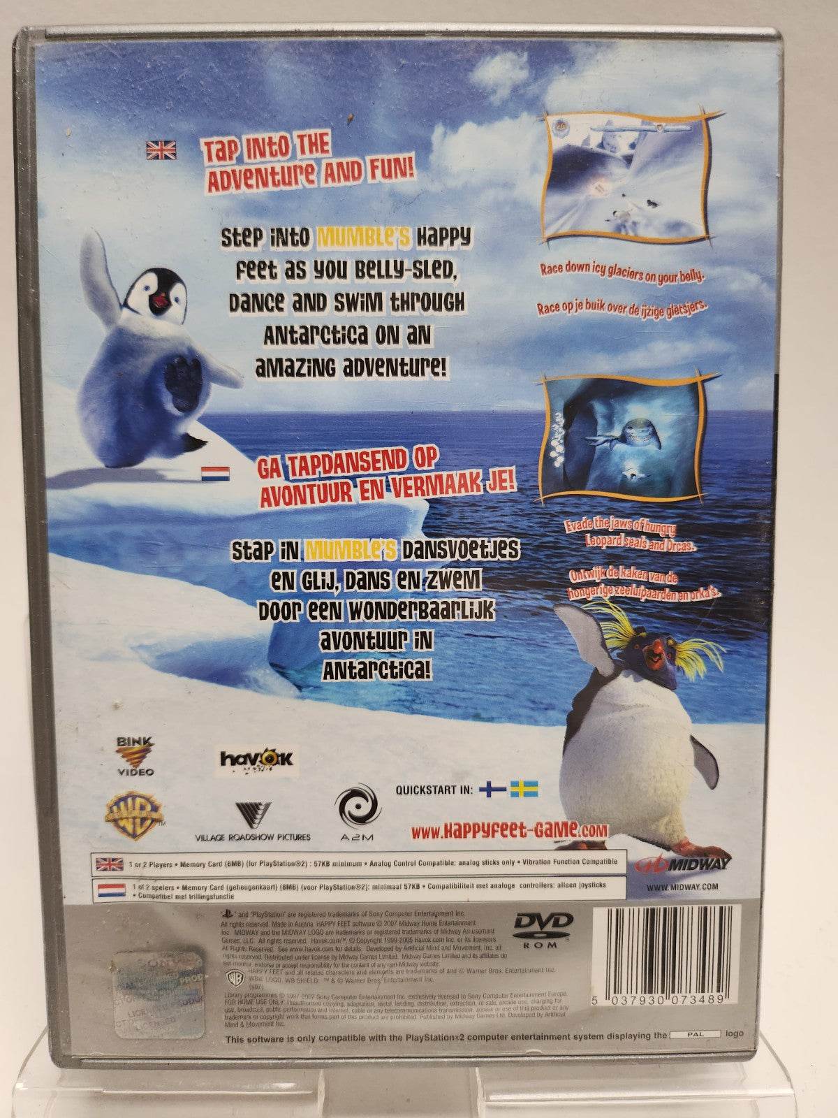 Happy Feet Platinum Playstation 2 - Feniks Gameshop