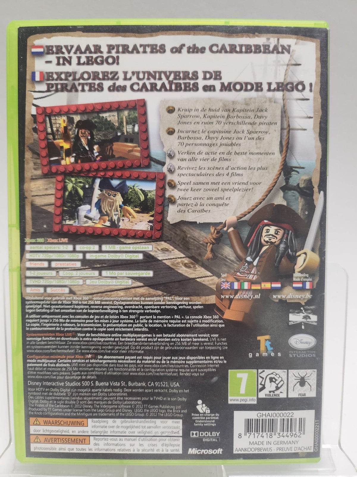 LEGO Pirates of the Caribbean the Videogame Classics Xbox 360 - Feniks Gameshop