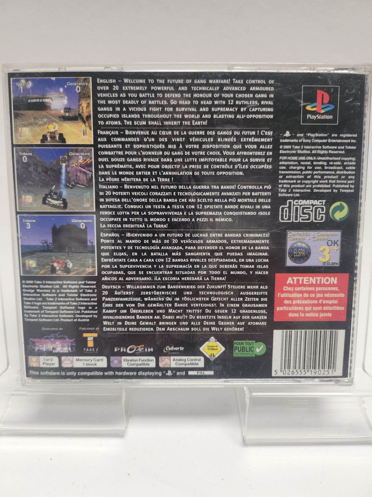 Grudge Warriors Playstation 1 - Feniks Gameshop