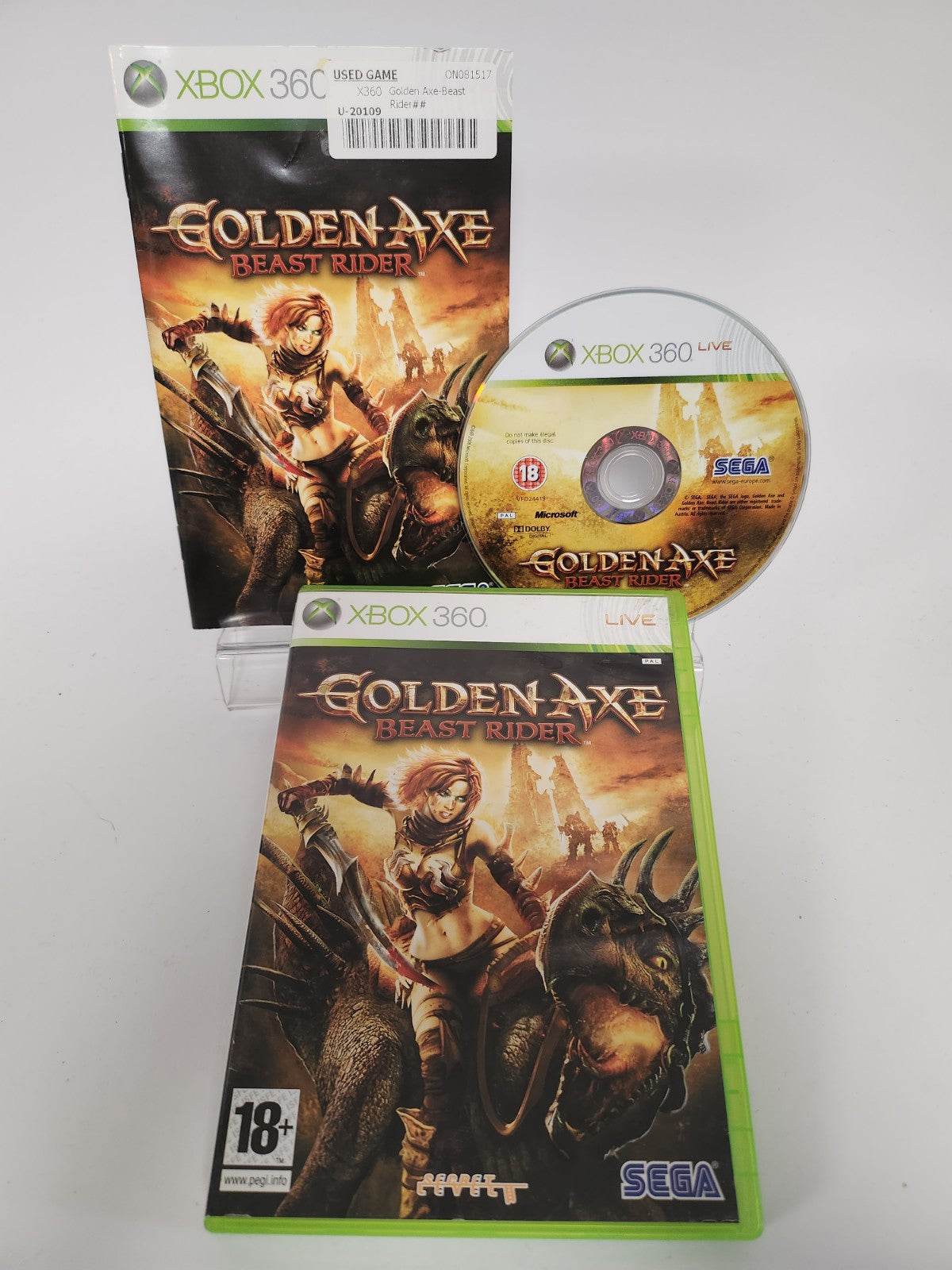 Golden Axe Beast Rider Xbox 360 - Feniks Gameshop