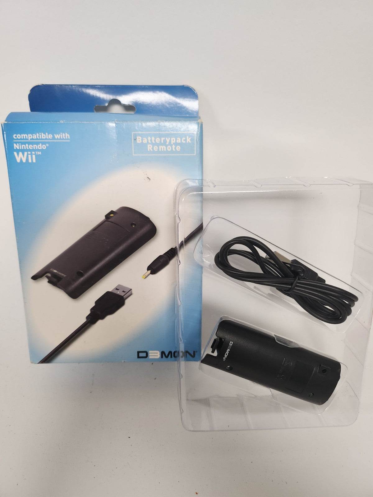 Demon Batterypack Remote in doos Nintendo Wii - Feniks Gameshop