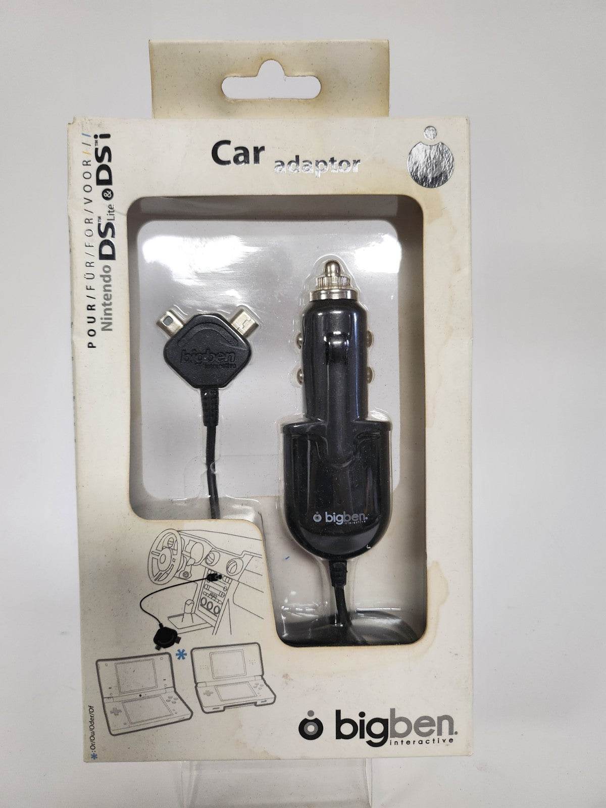 BigBen Car Adaptor Geseald Nintendo DS Lite/ DSi - Feniks Gameshop