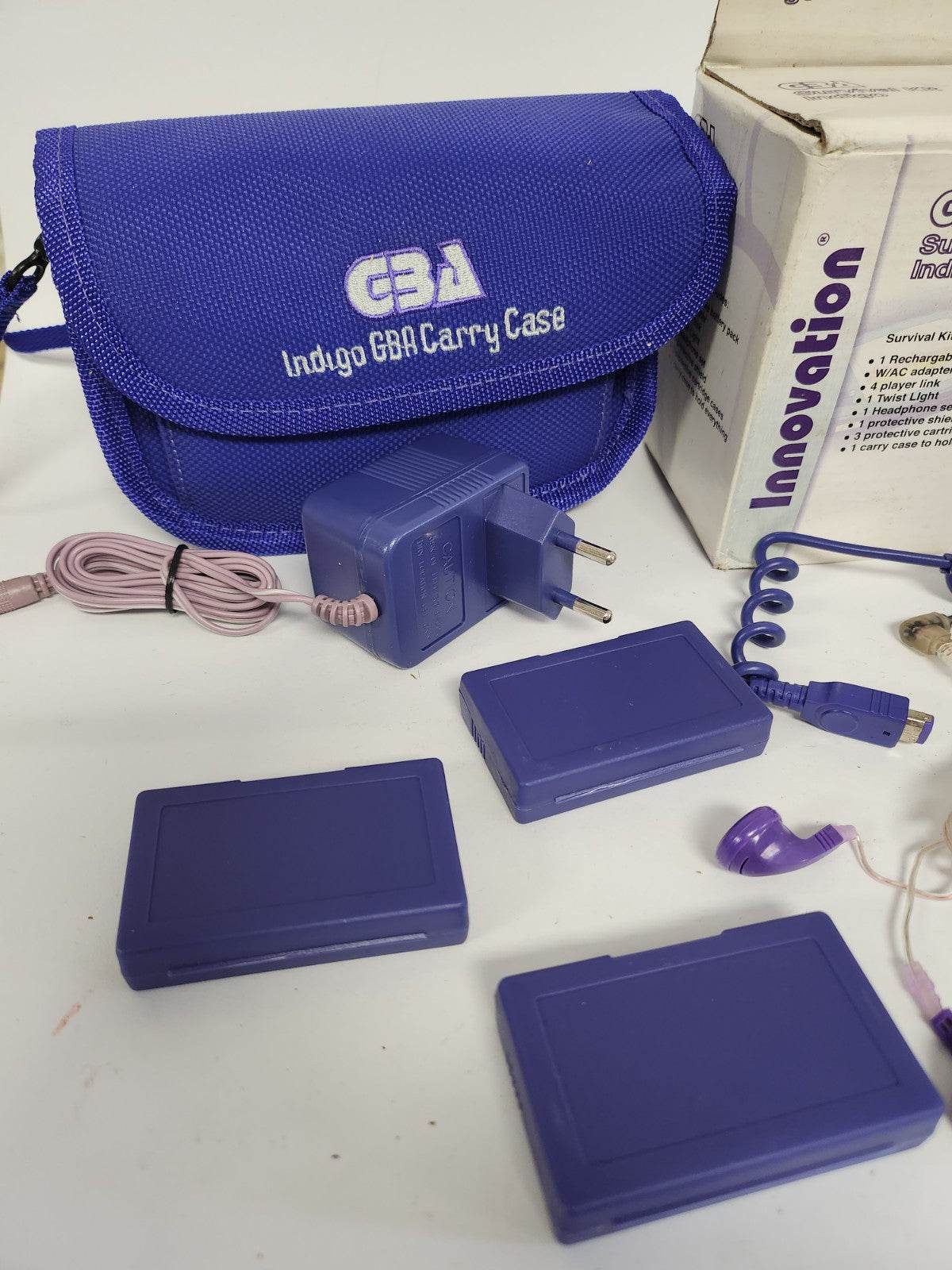Innovation Survival Kit Indigo in doos Game Boy Advance - Feniks Gameshop