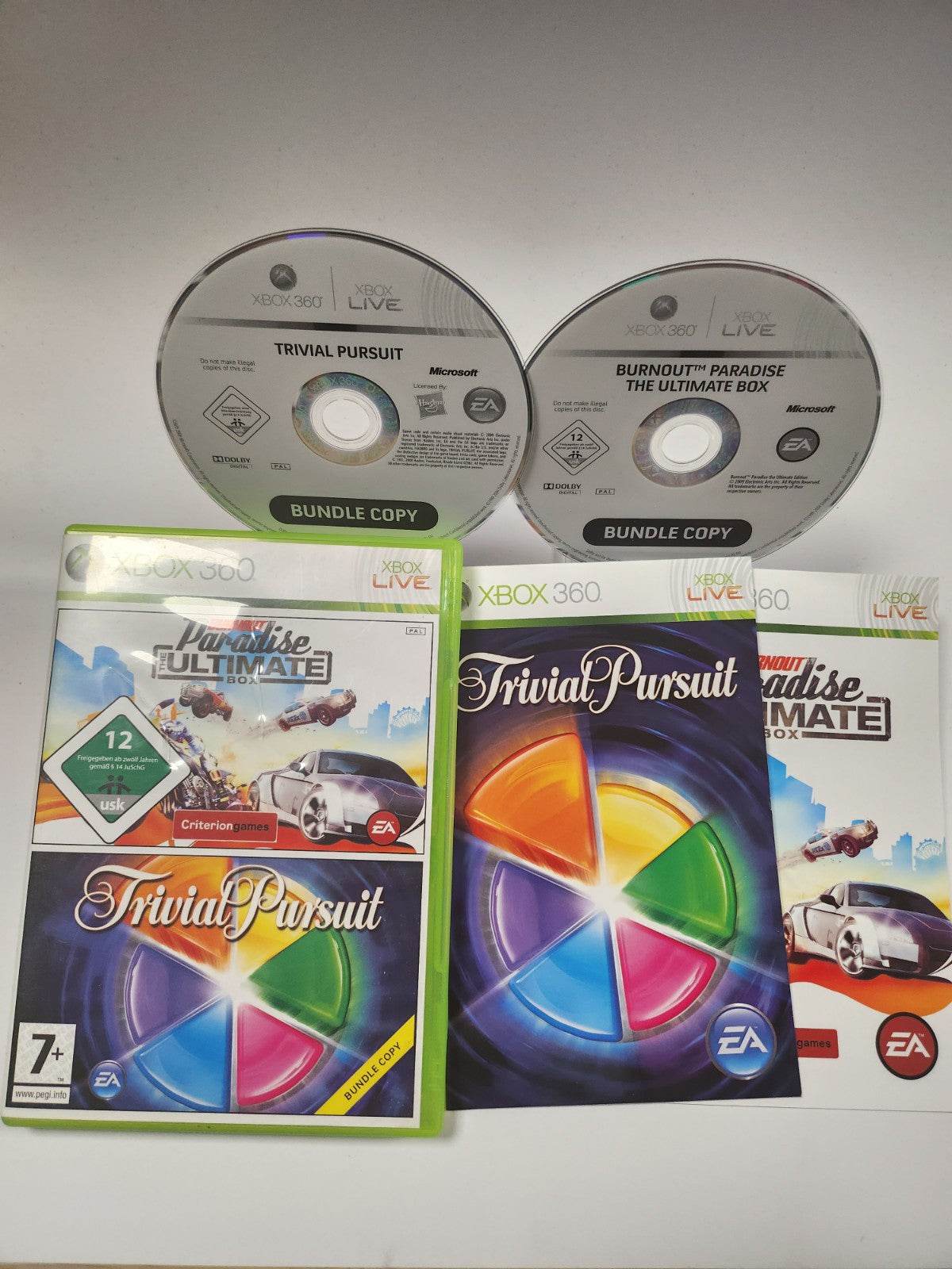 Burnout Paradise the Ultimate Box & Trivial Pursuit Xbox 360 - Feniks Gameshop