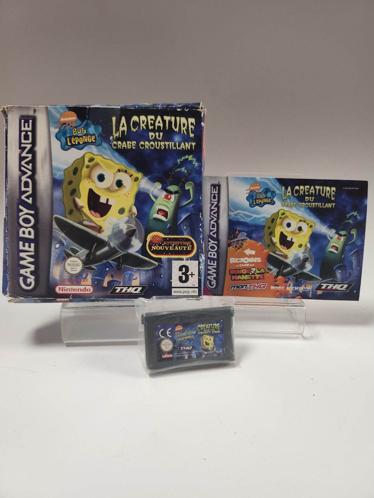 SpongeBob en de Krokante Krab Boxed Game Boy Advance - Feniks Gameshop