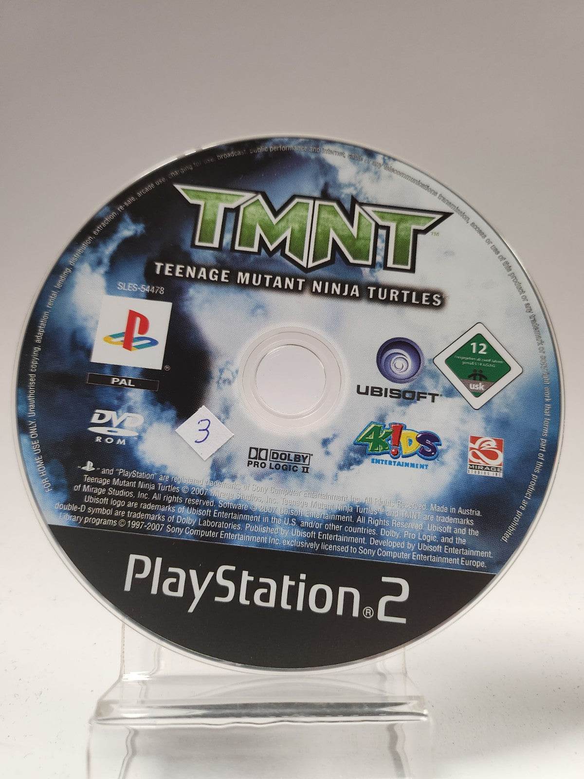 Teenage Mutant Ninja Turtles (disc only) PS2 - Feniks Gameshop