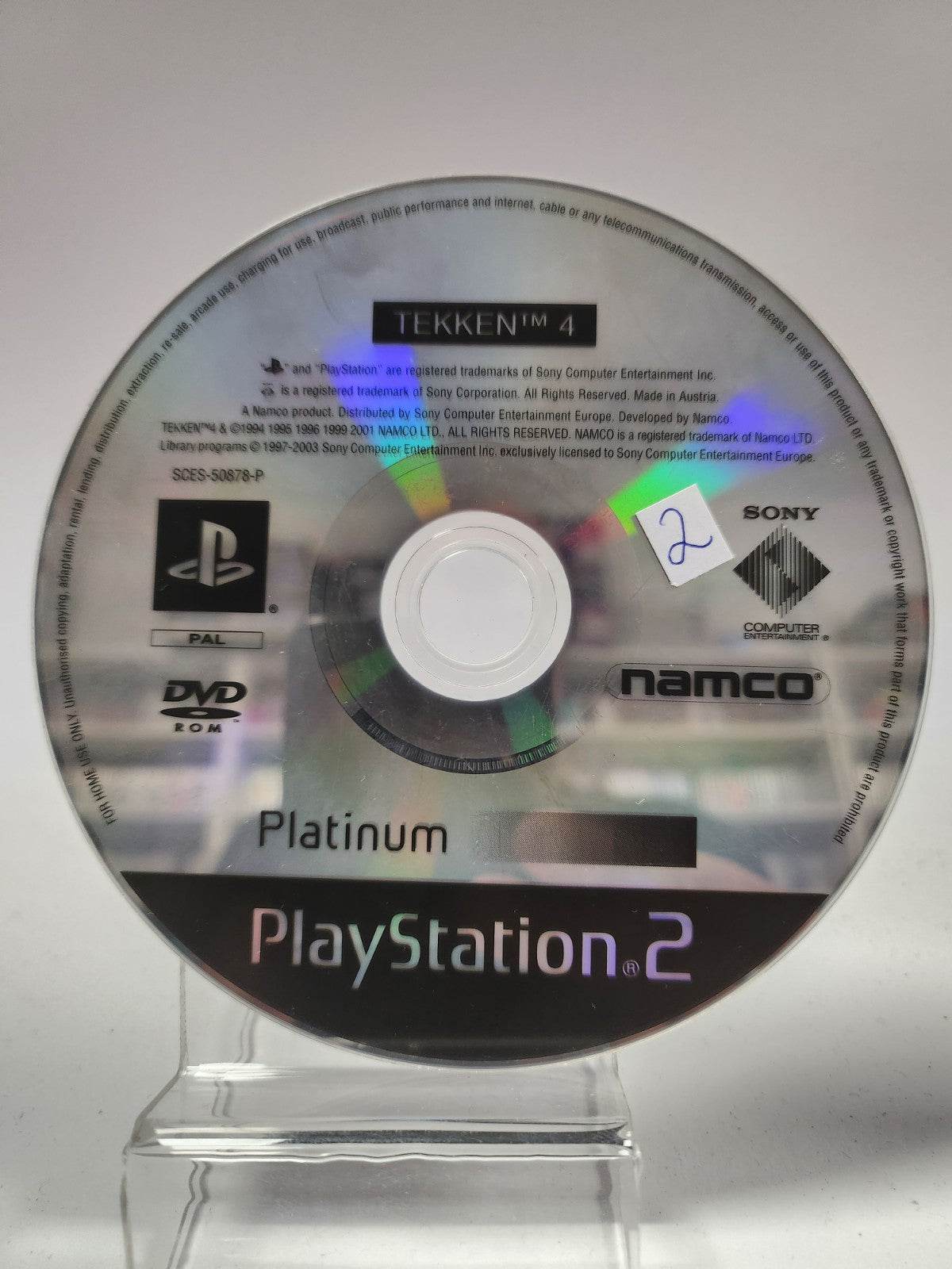 Tekken 4 Platinum Edition (disc Only) Playstation 2 - Feniks Gameshop